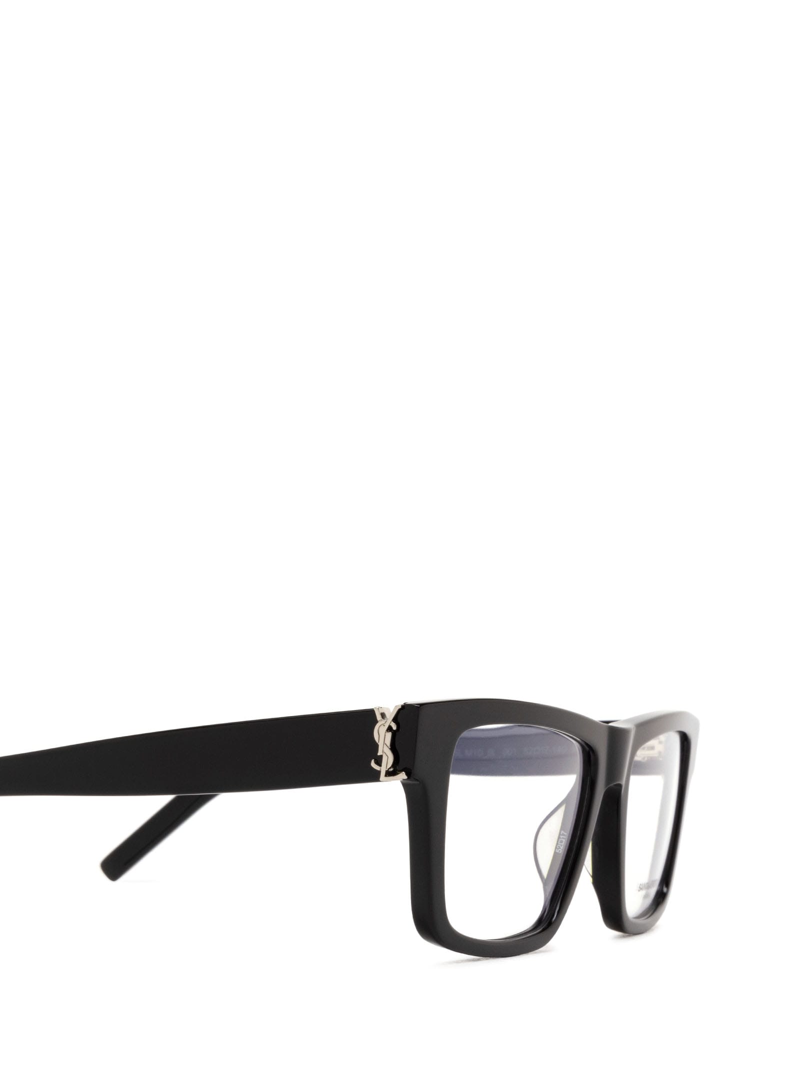 Shop Saint Laurent Sl M10_b Black Glasses