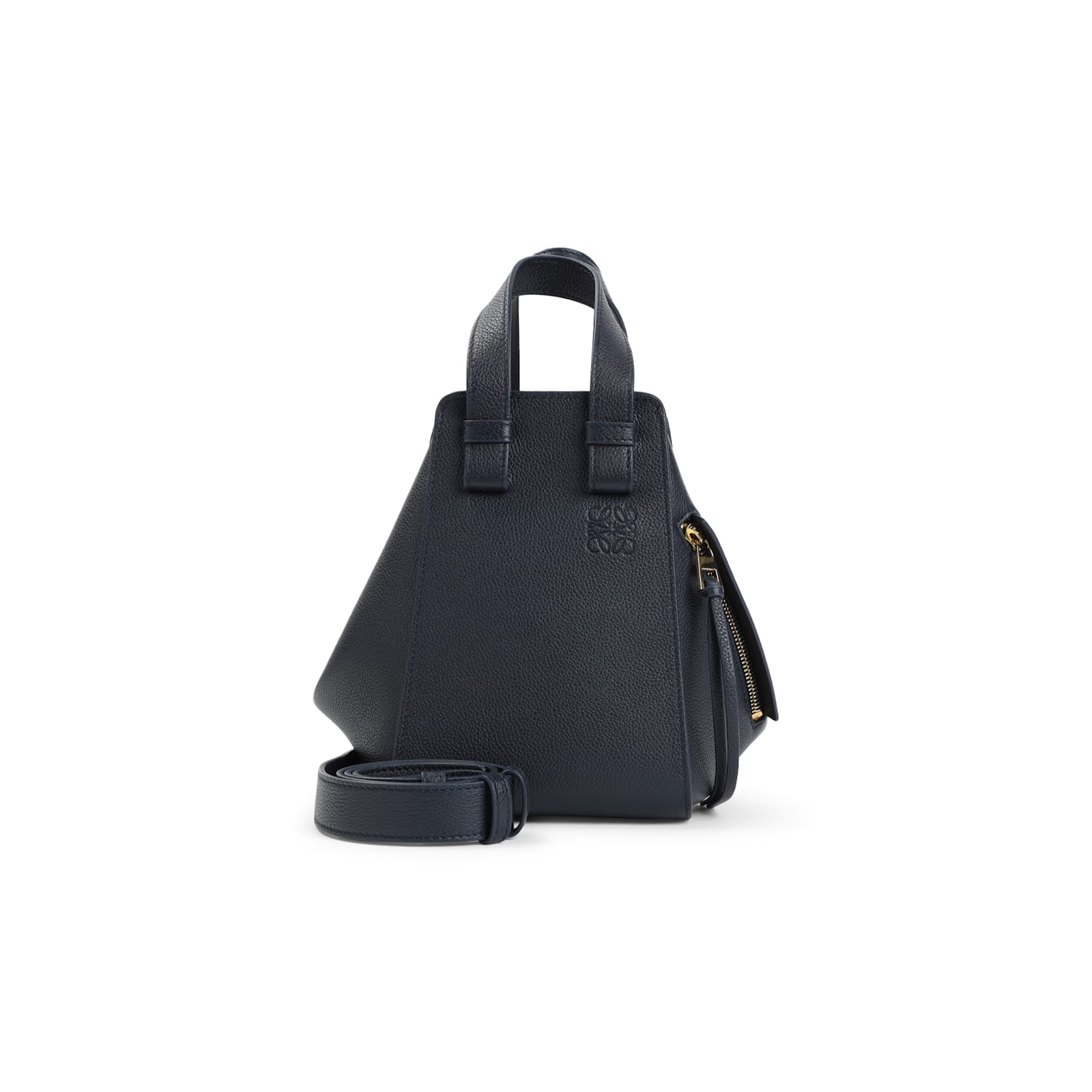 Loewe Hammock Shoulder Bag In Deep Navy