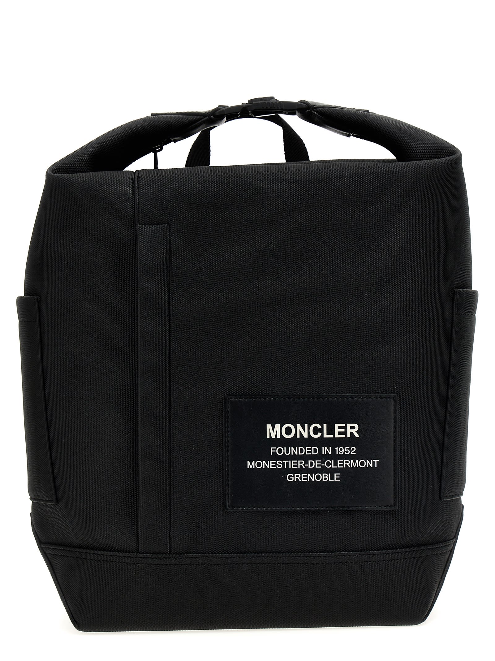 Shop Moncler Nakoa Backpack In Black