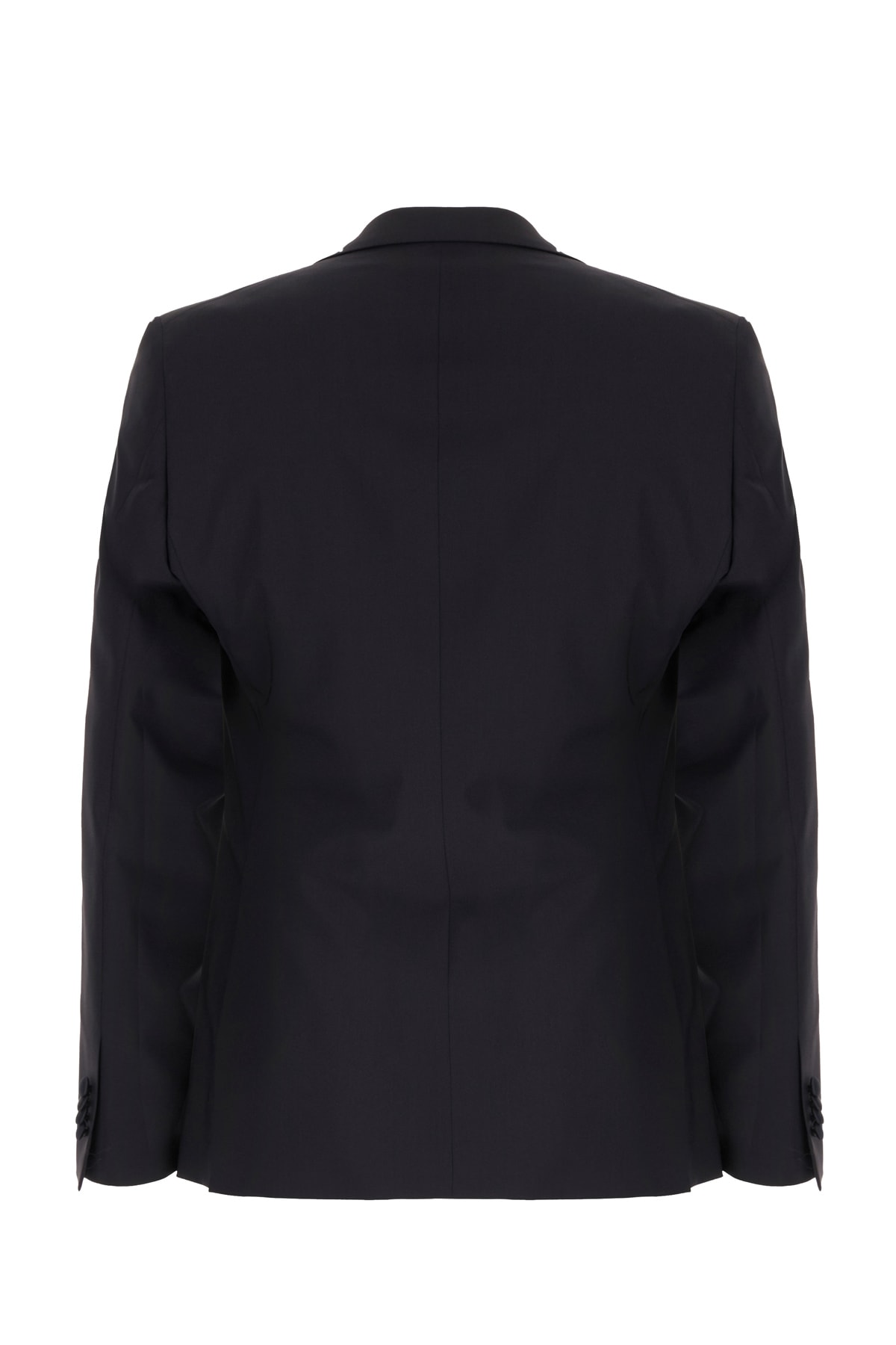 Corneliani Black Stretch Wool Suit In Black