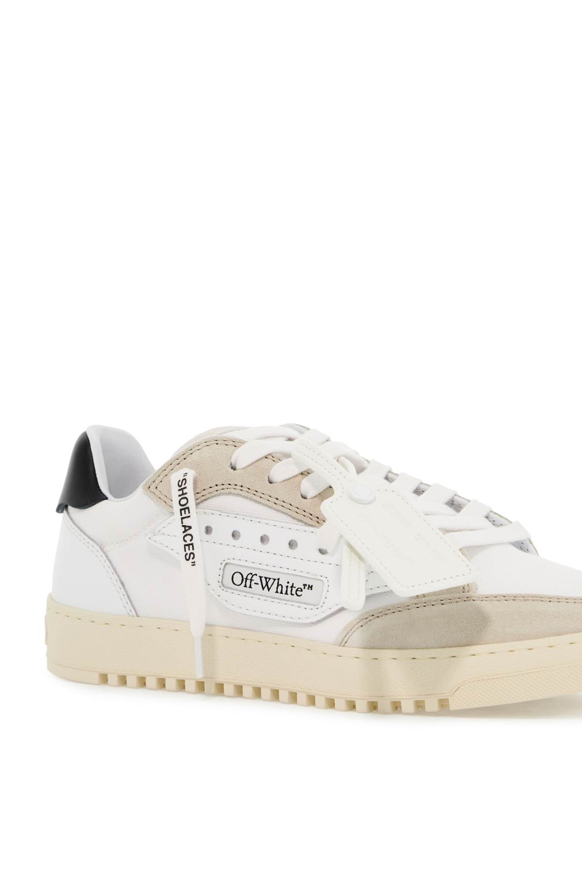 Shop Off-white 5.0 Sneakers In White Black (beige)