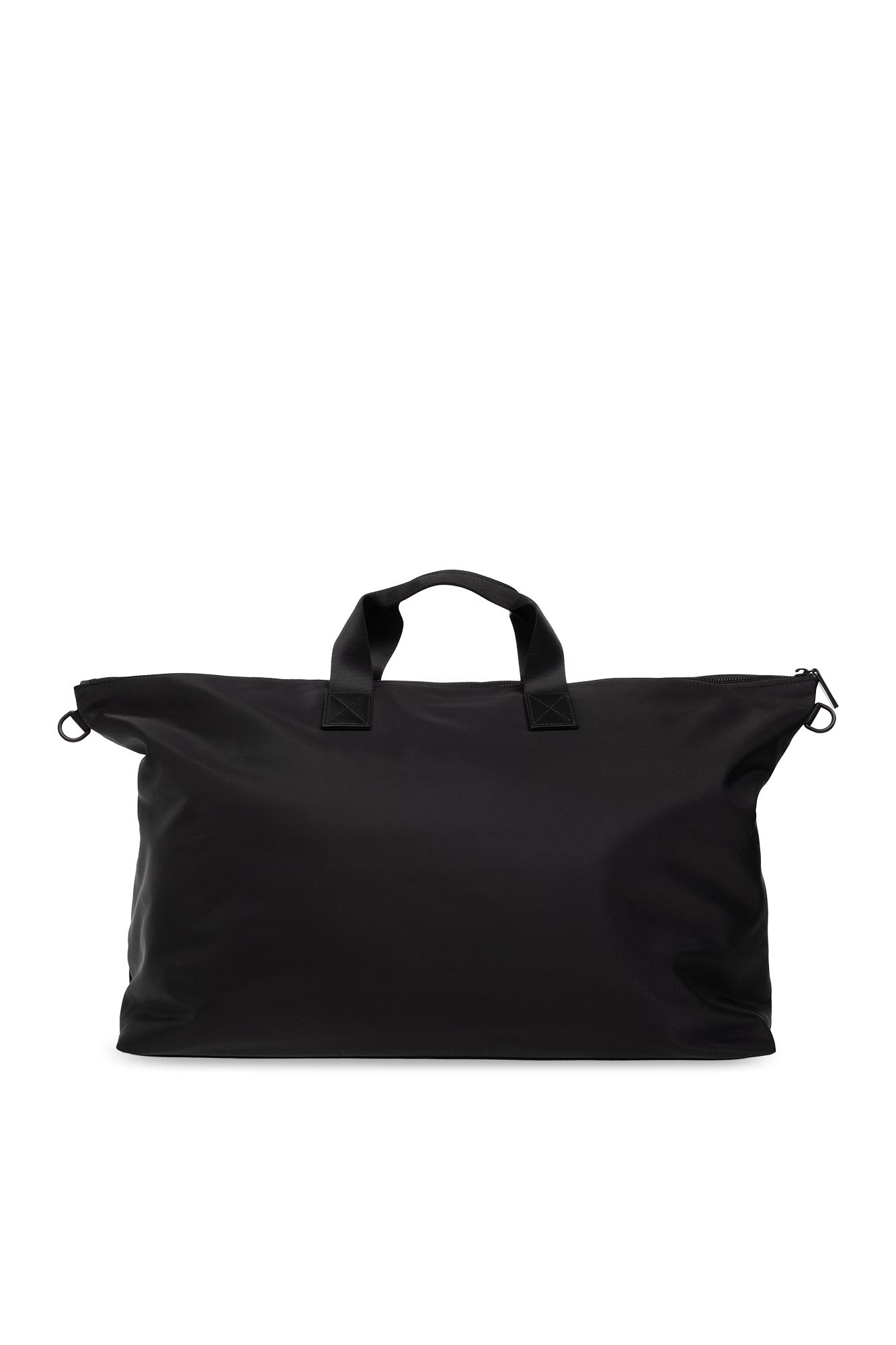 Shop Dsquared2 Duffel Bag With Logo In Nero