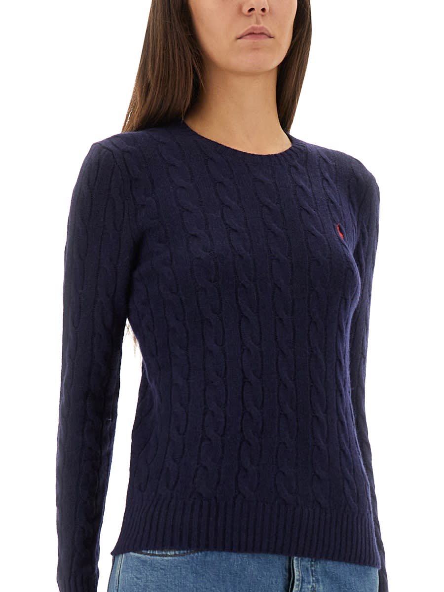 Polo Ralph Lauren Cable-knit In Blue