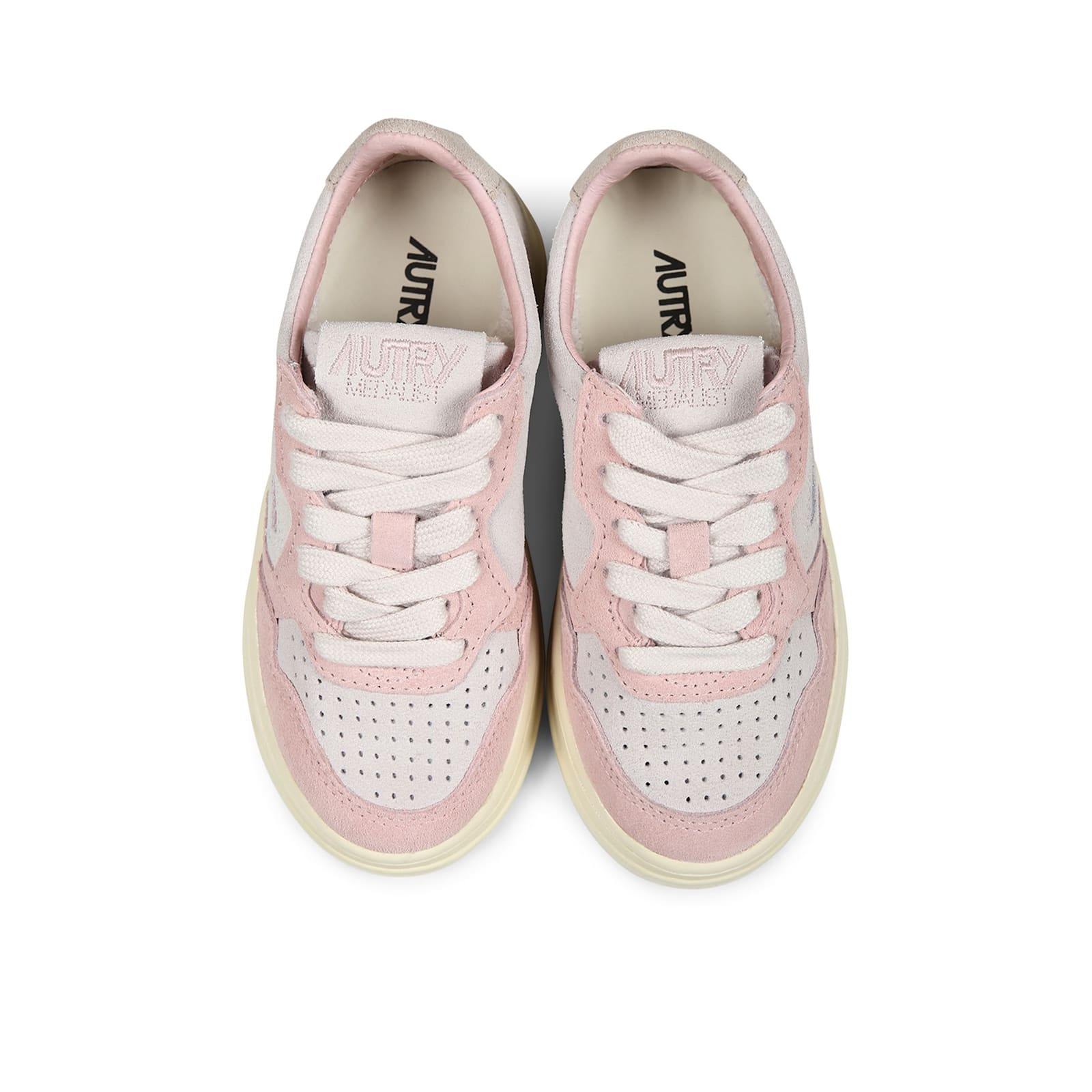 Autry Round-head Casual Shoes In Pink
