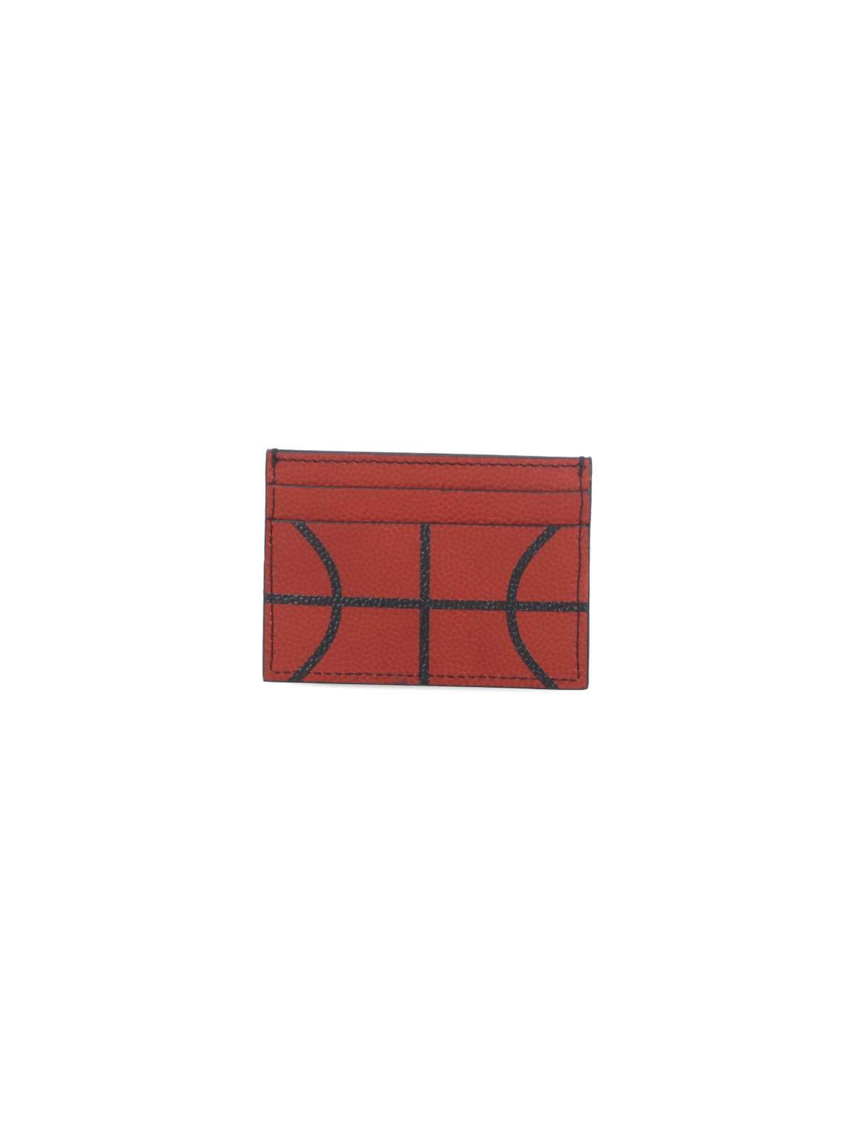 Shop Off-white Basketball Card Holder In Orange