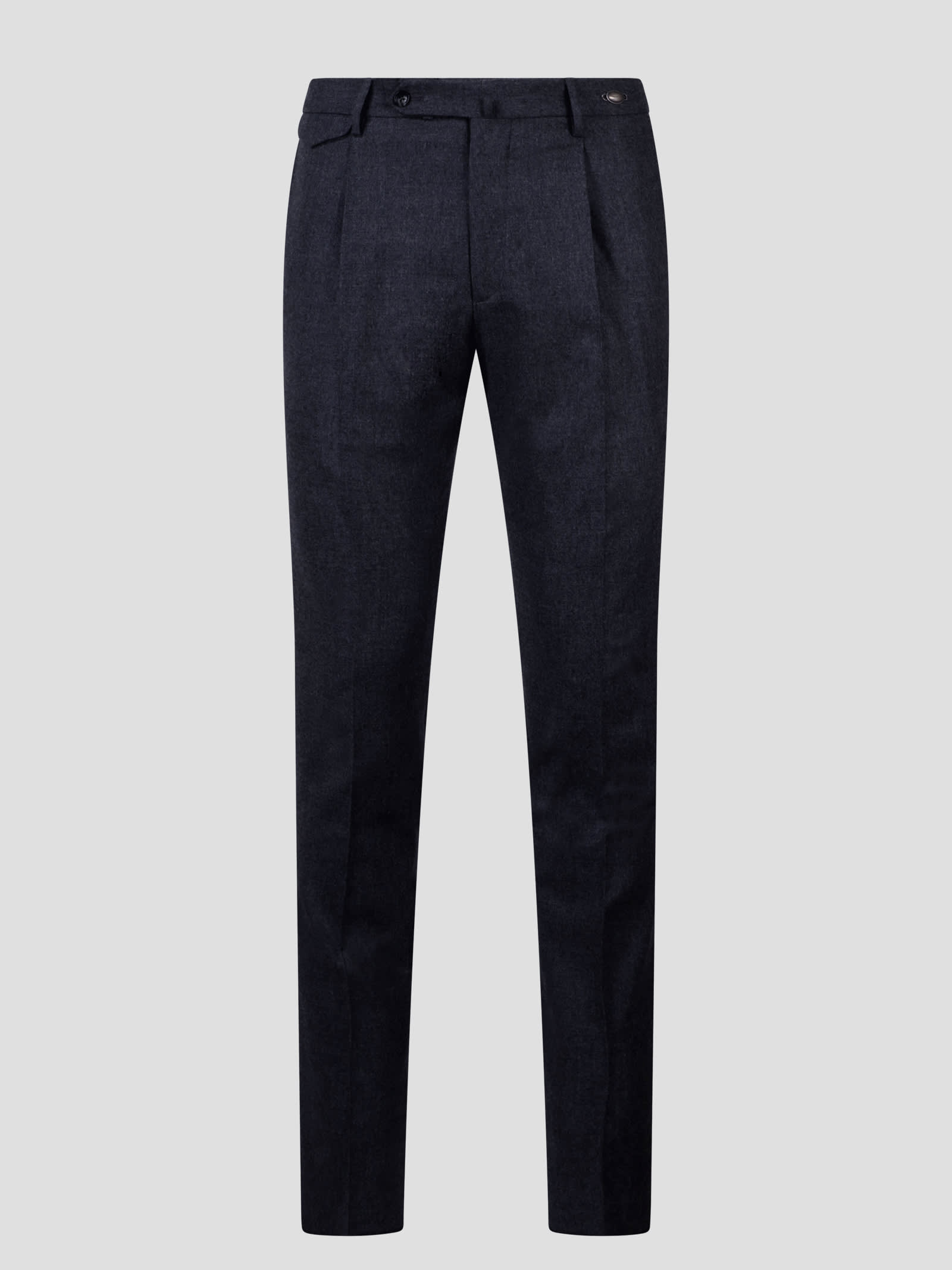 Wool Stretch Tailored Trousers