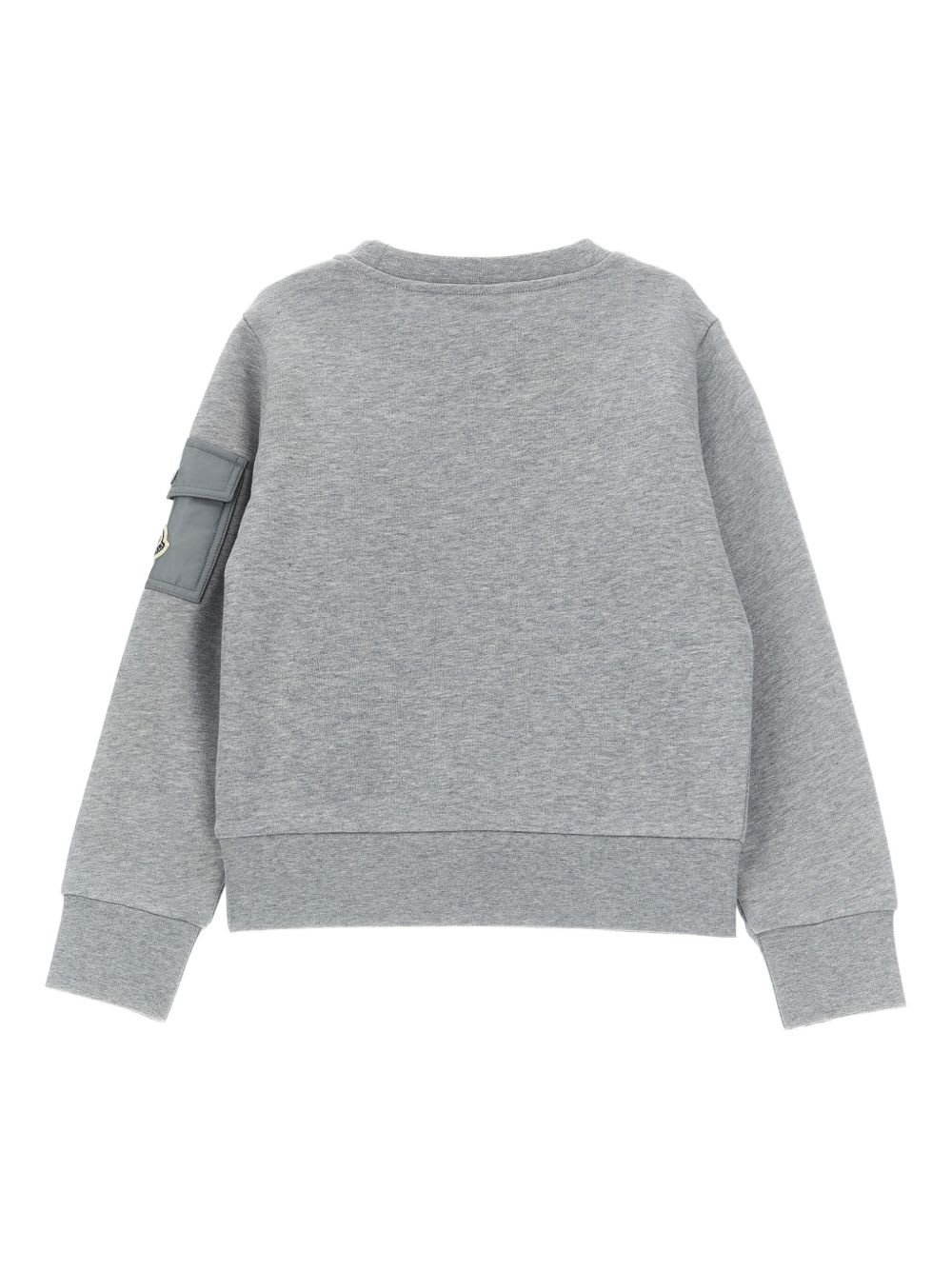 Moncler Sweatshirt In Gray