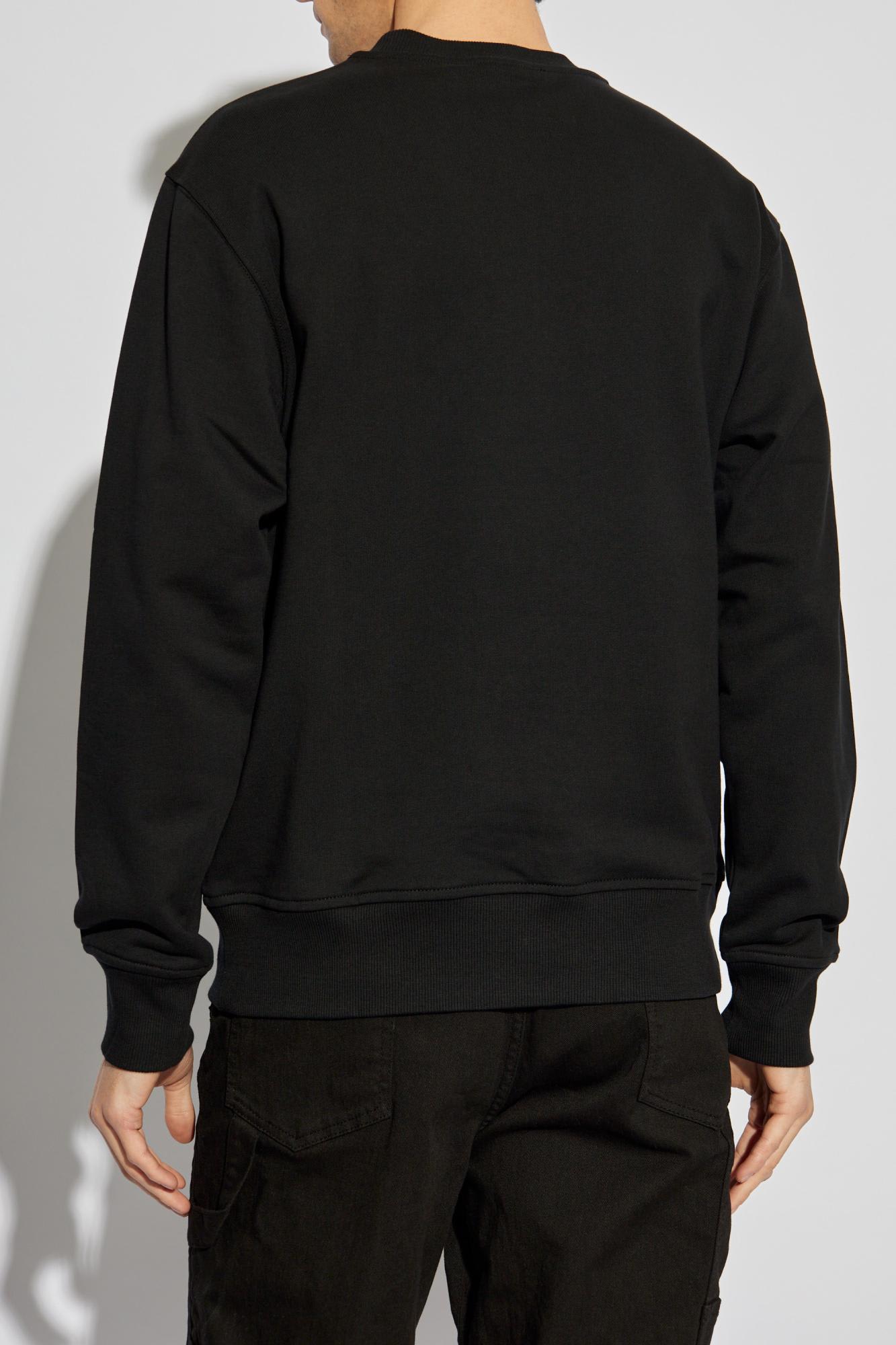 VERSACE JEANS COUTURE VERSACE JEANS COUTURE SWEATSHIRT WITH PRINTED LOGO 