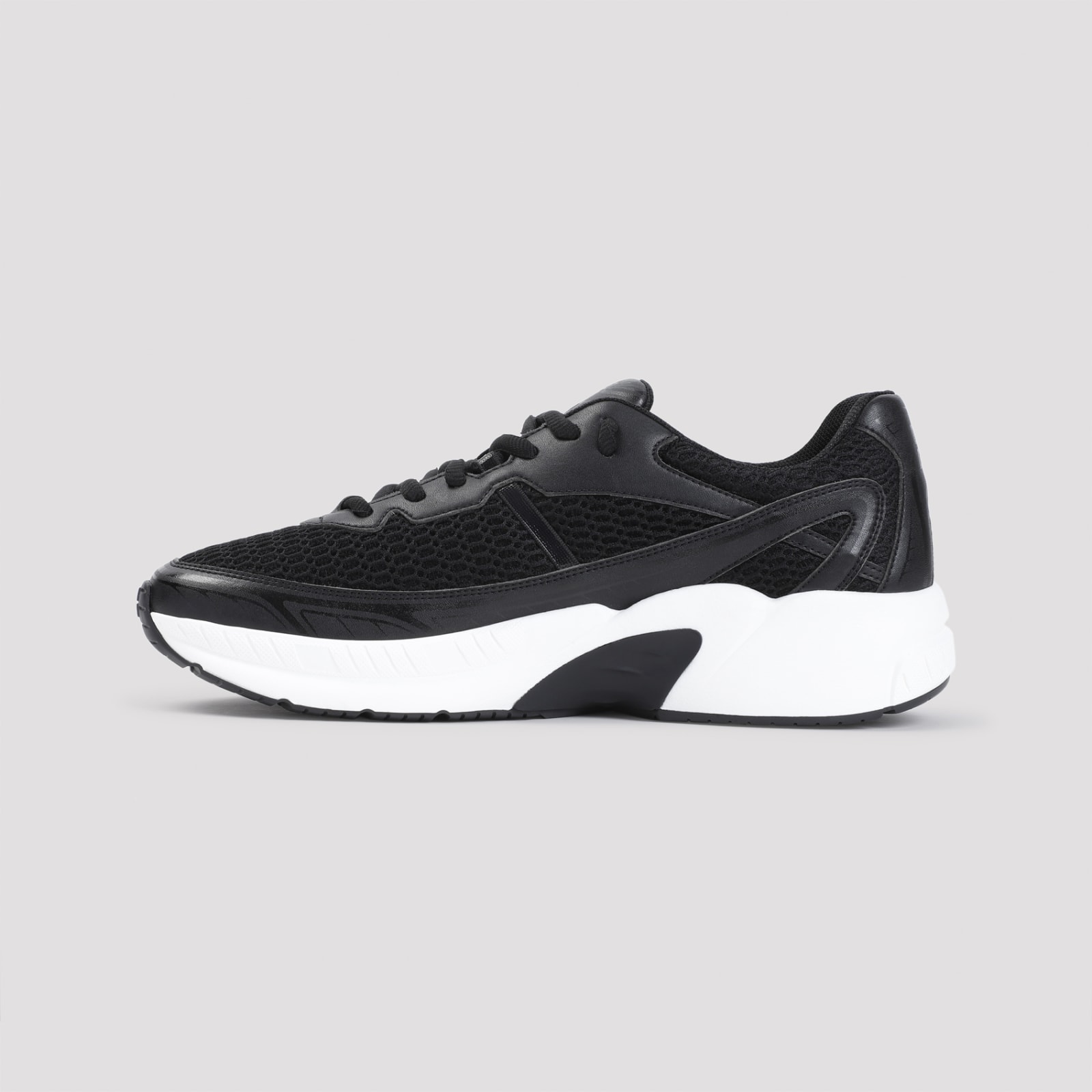 Shop Givenchy Nfnty-52 Low Top Runners Sneakers In Black