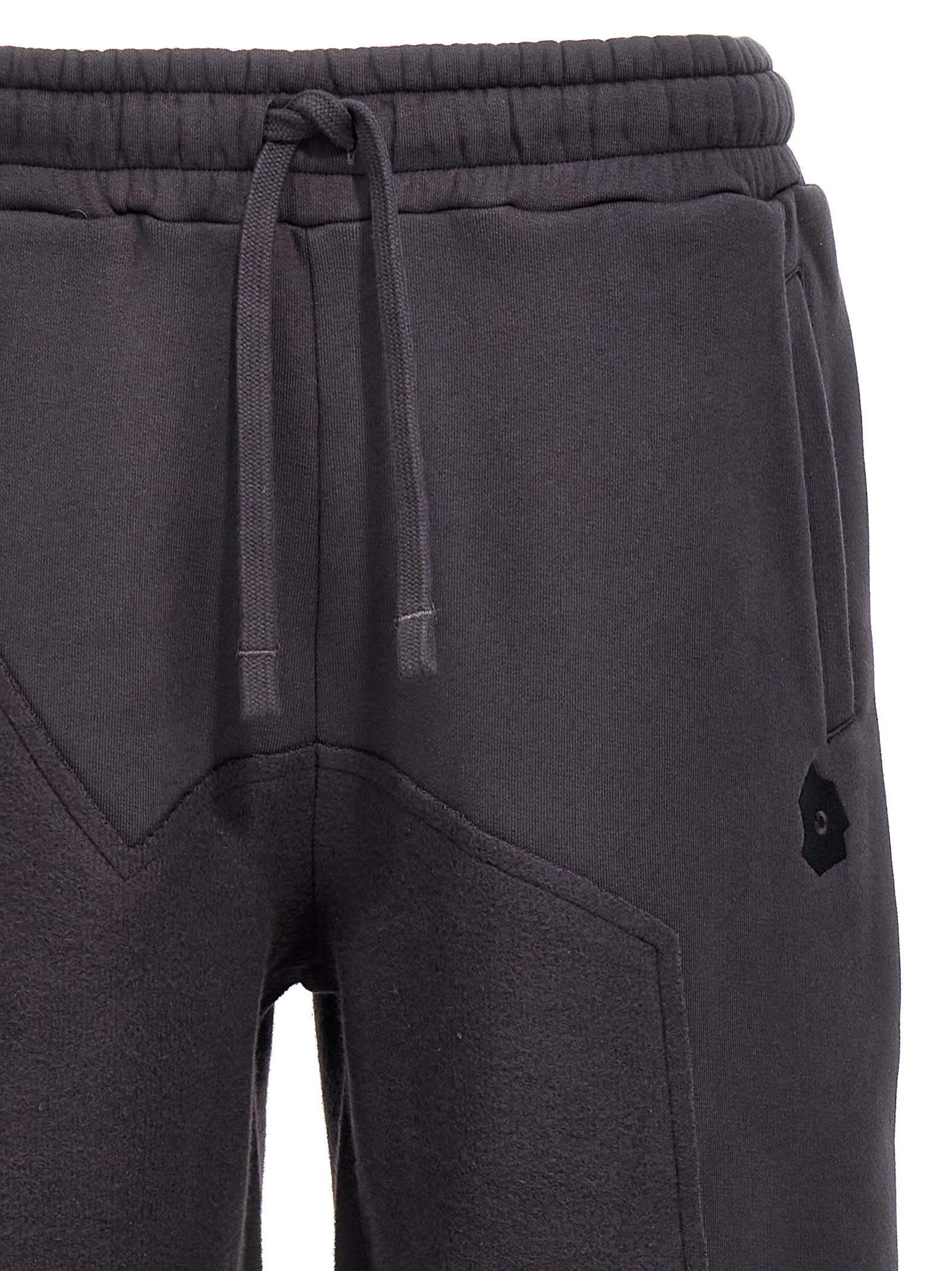Shop Objects Iv Life Thought Bubble Panelled Joggers In Gray