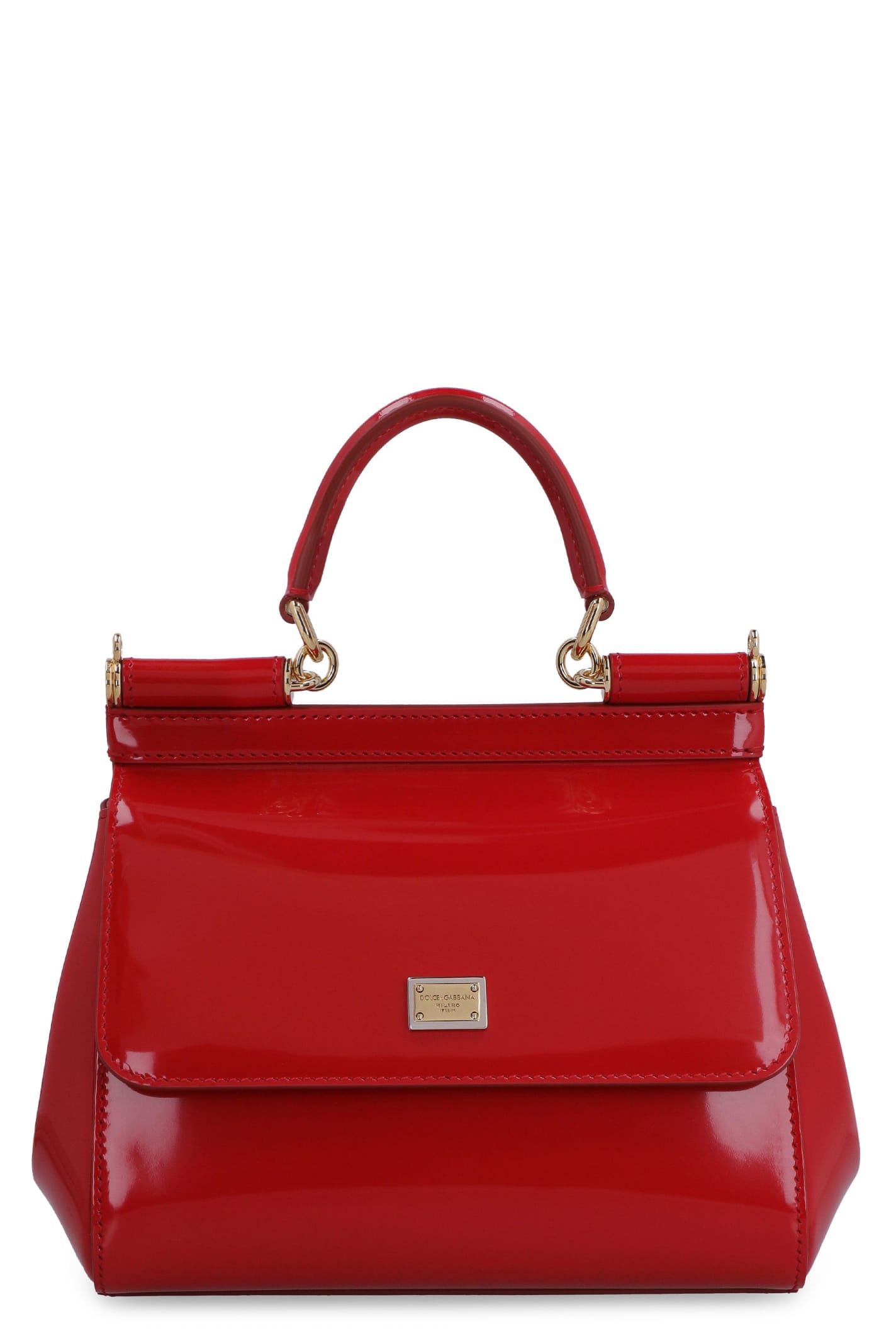 Dolce & Gabbana Sicily Leather Mini Handbag
