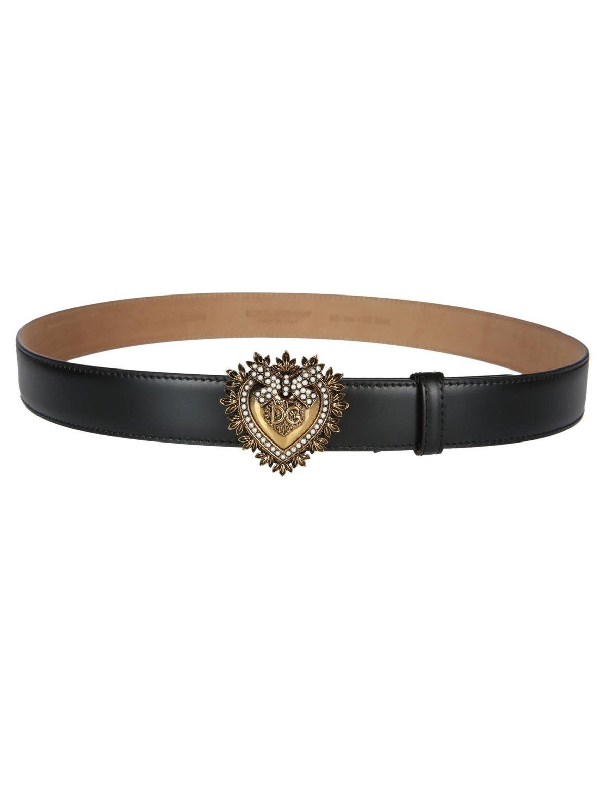 Dolce & Gabbana Devotion Buckle Belt
