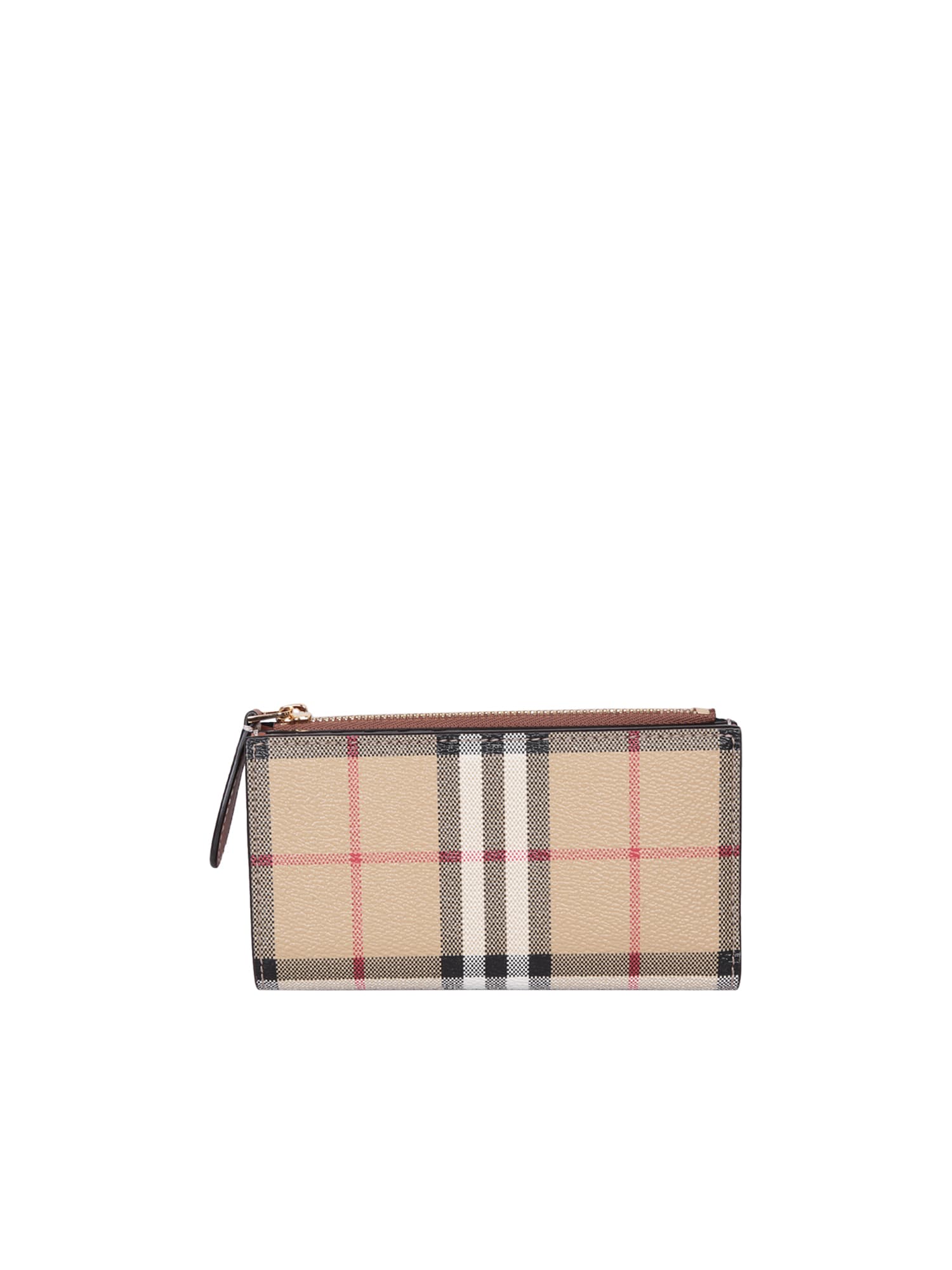 Shop Burberry Bi-fold Beige Archive Wallet