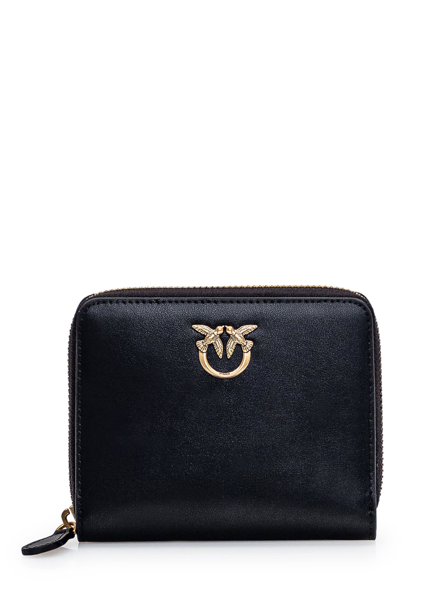 Pinko Wallet With Logo In Black