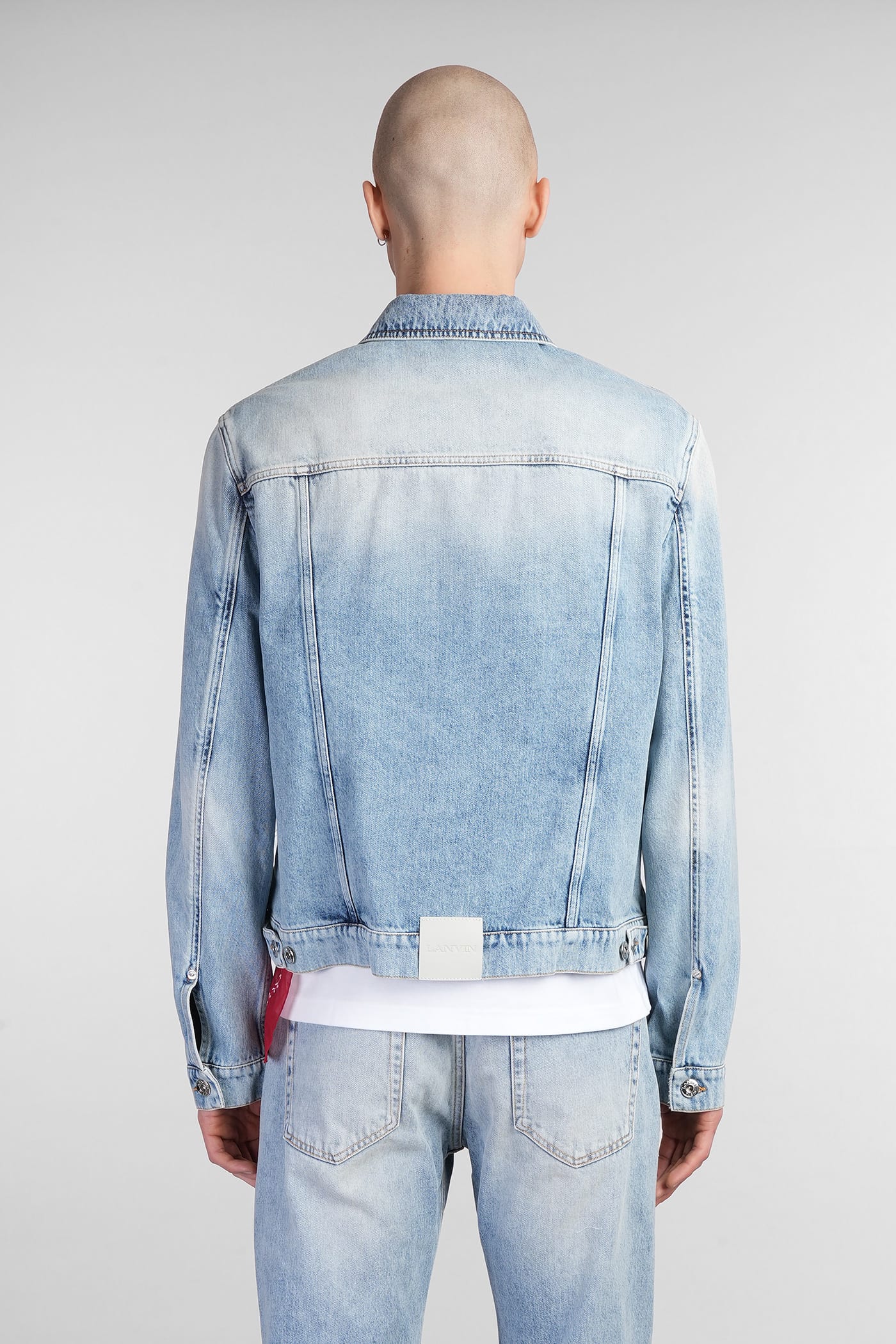 Lanvin Blue Regular Denim Jacket