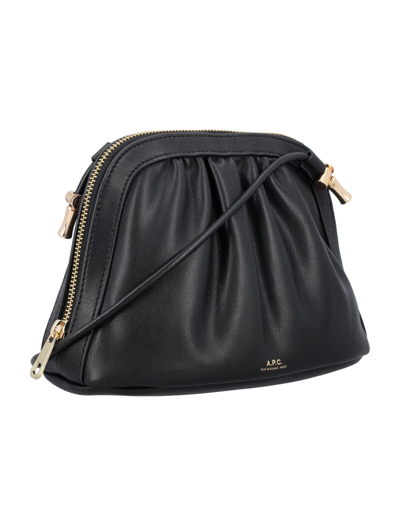 Apc A.p.c. Ninon Small Bag In Black