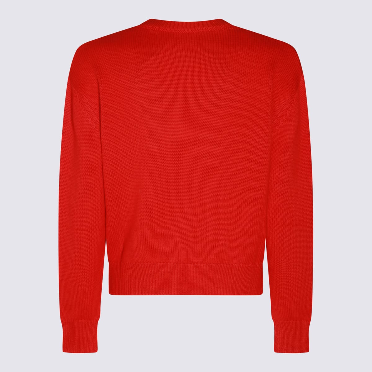 Shop Dsquared2 Red Wool Knitwear