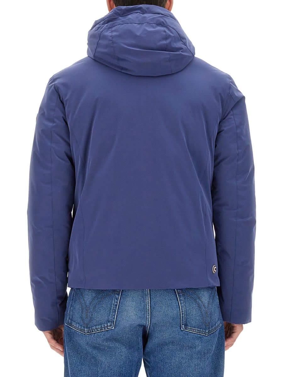 Shop Colmar Jacket With Logo In Blue