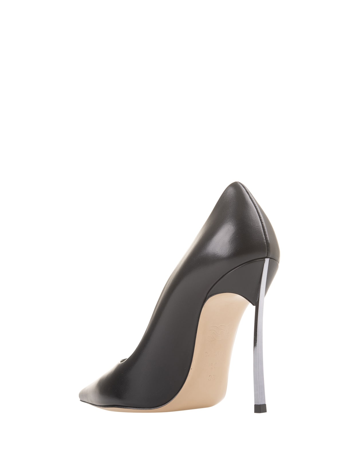 Casadei Sculpted-heel 110mm Leather Pumps In Black