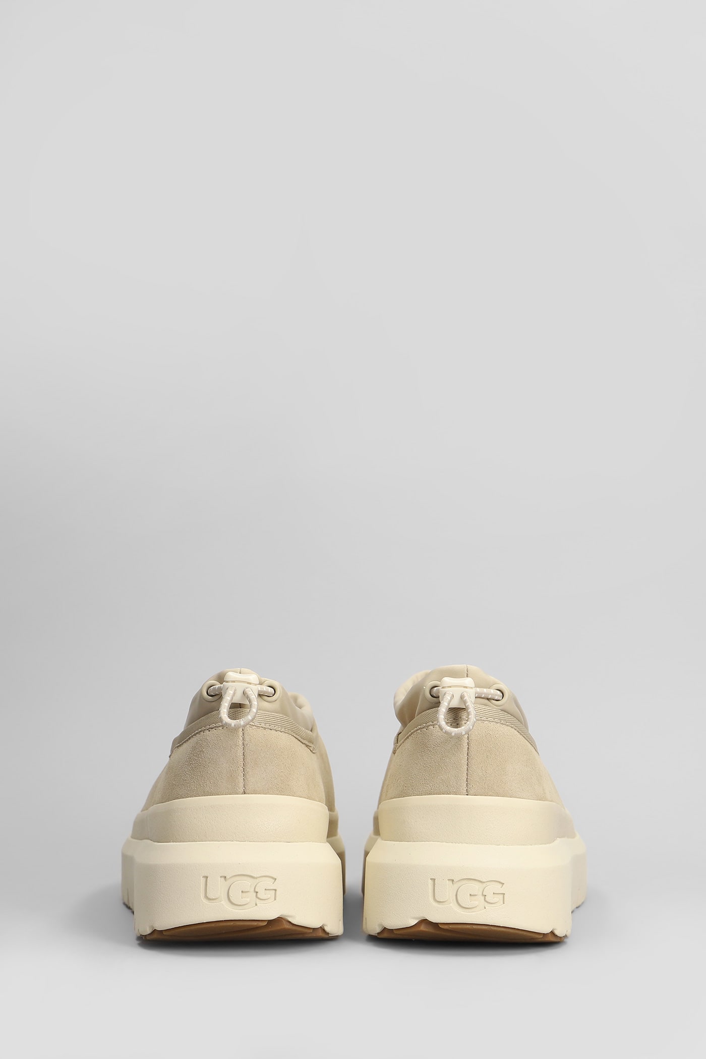 Ugg Slip-on Tasman Weather Hybrid In Pelle Scamosciata E Gomma Sabbia Uomo