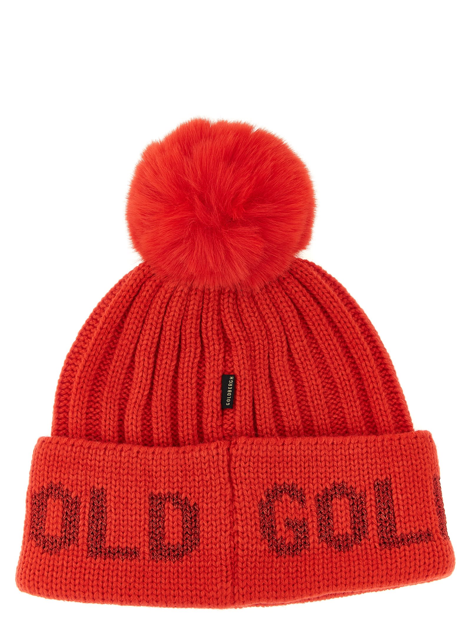 Goldbergh Hodd Cap In Red