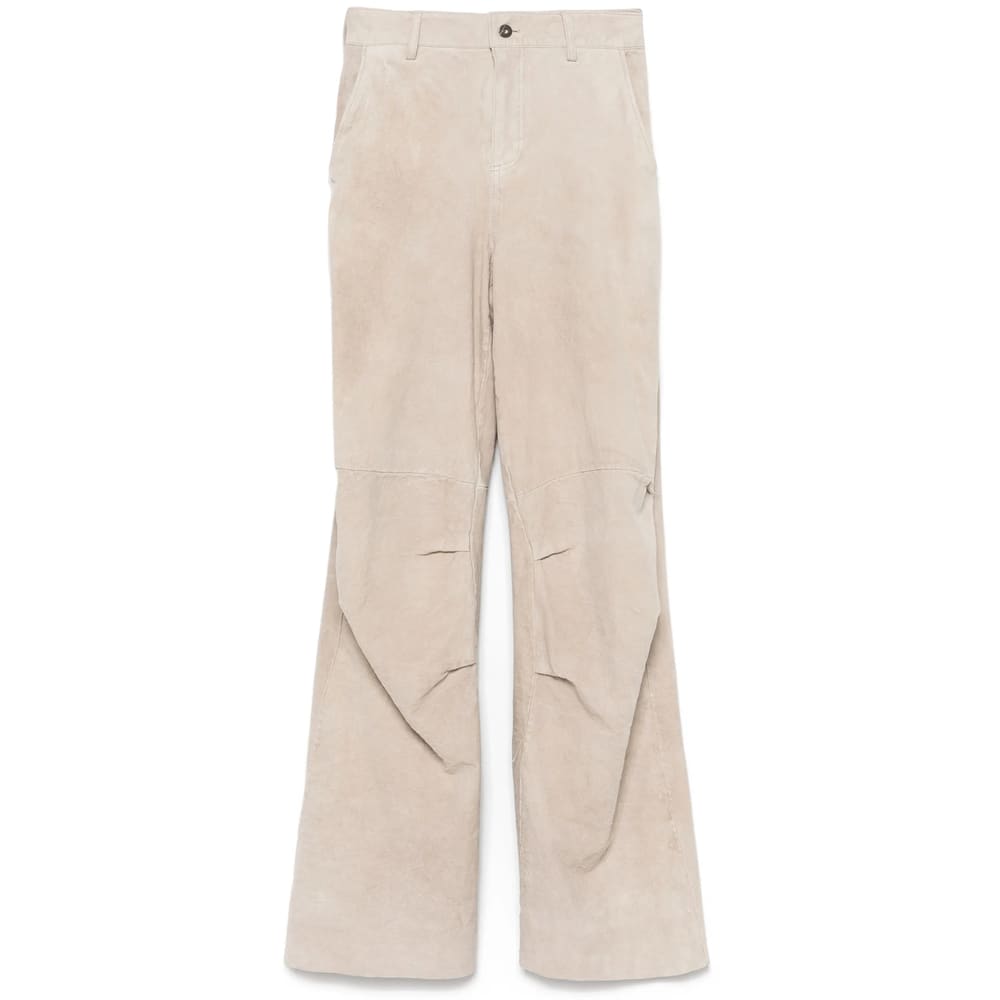 Salvatore Santoro Belt Loop Track Pants In Gray
