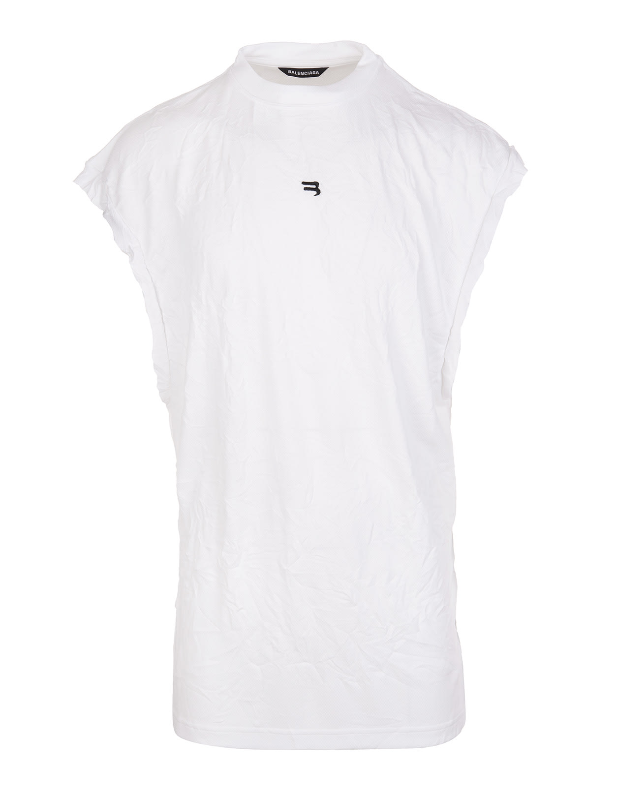 Balenciaga Man White Sporty B T-shirt