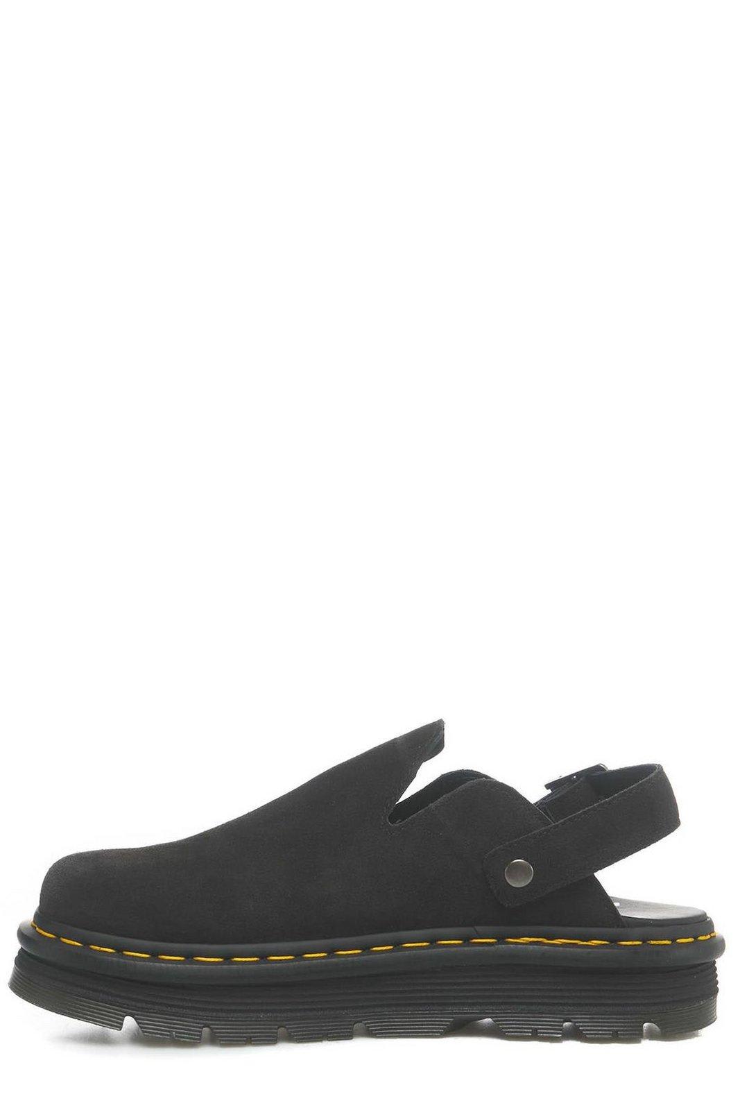 Shop Dr. Martens' Zebzag Casual Singback Platform Mules In Black