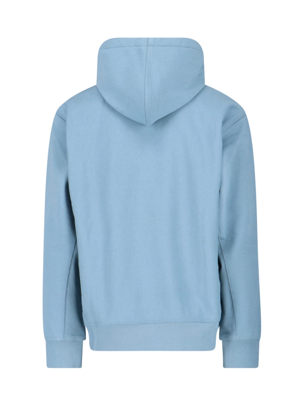 Carhartt American Script Embroidered Hoodie In Blue
