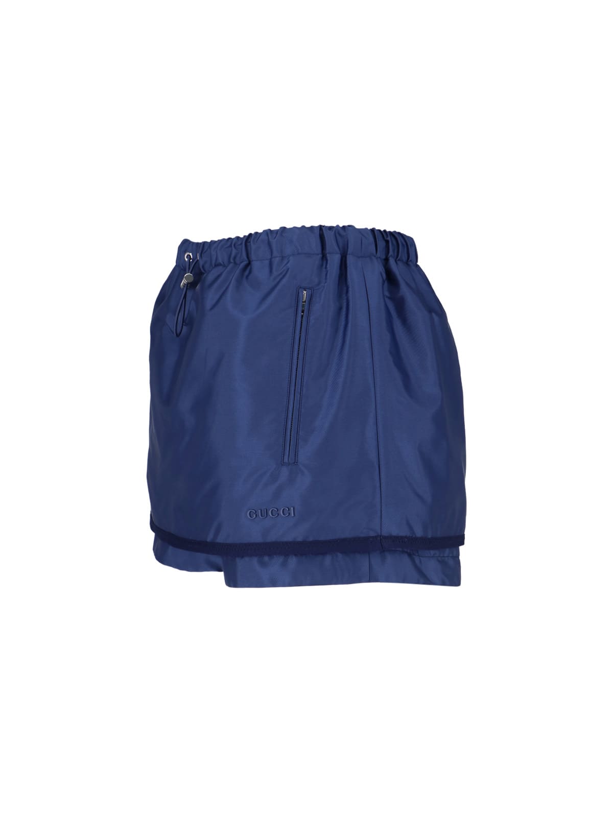 Gucci Logo Shorts In Blue