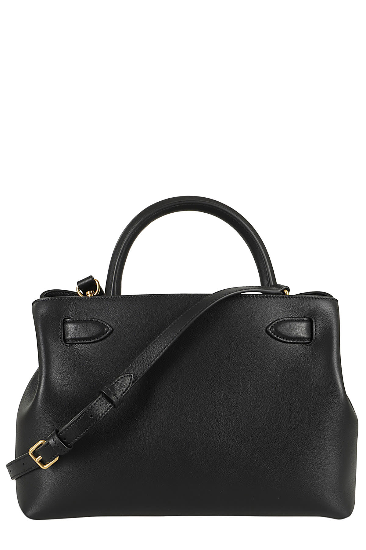 Shop Mulberry Medium Islington Silky Calf In Black