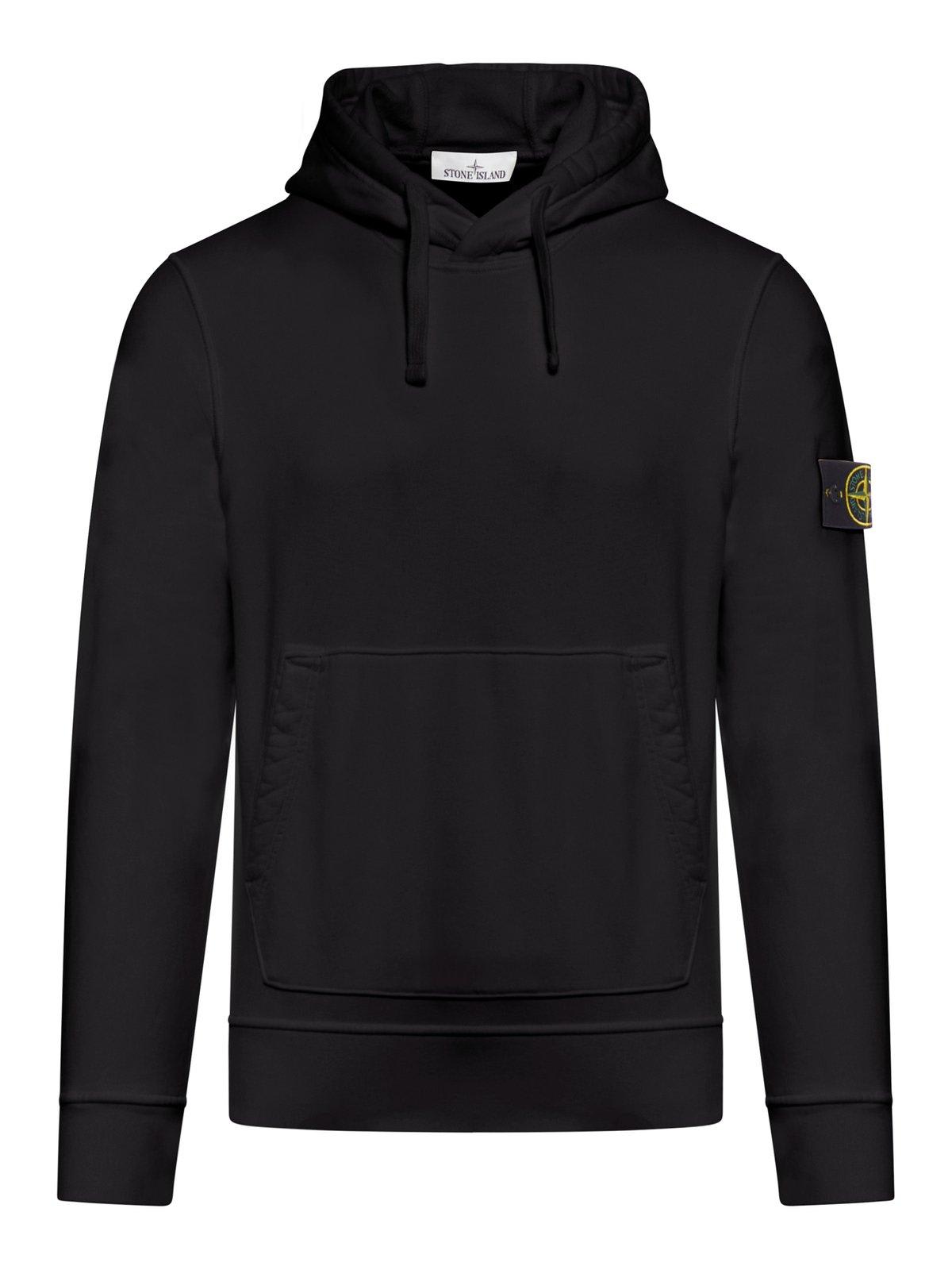 Compass Patch Drawstring Hoodie