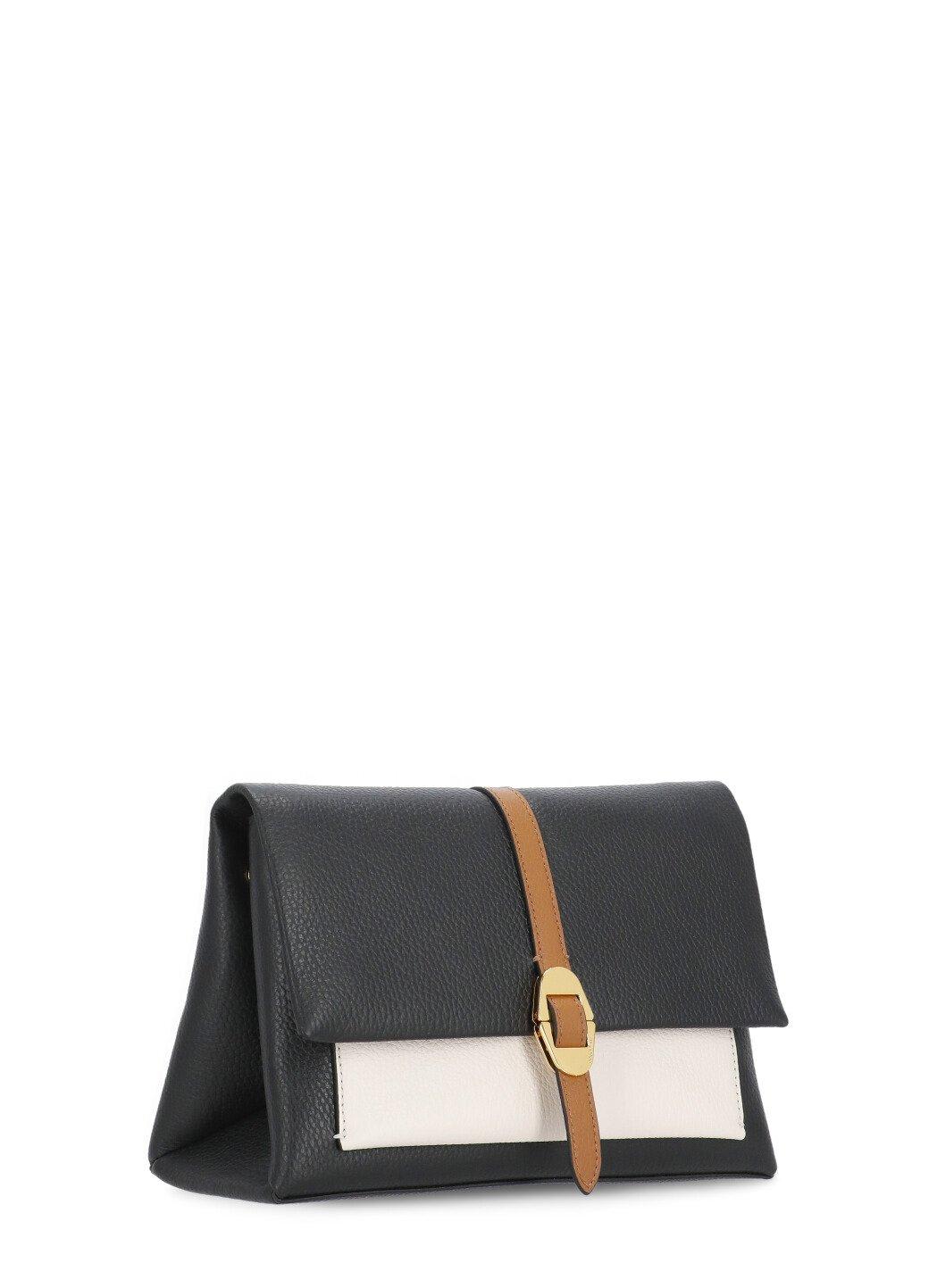 Shop Coccinelle Dorian Tricolor Small Shoulder Bag