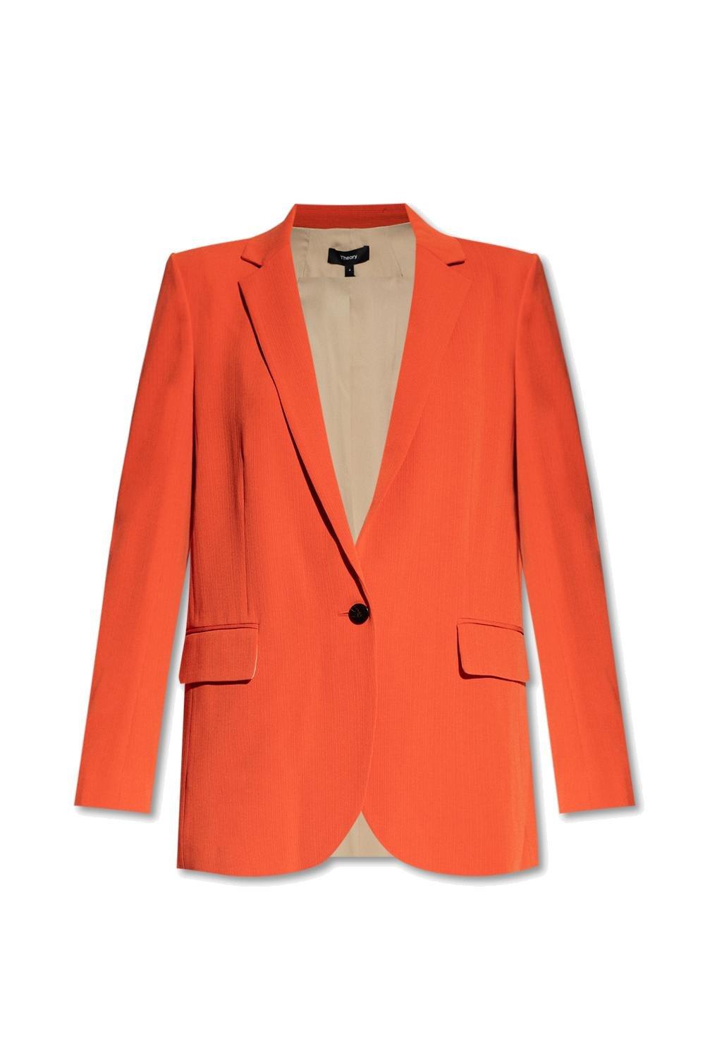 Theory Single-breasted Tailored Blazer