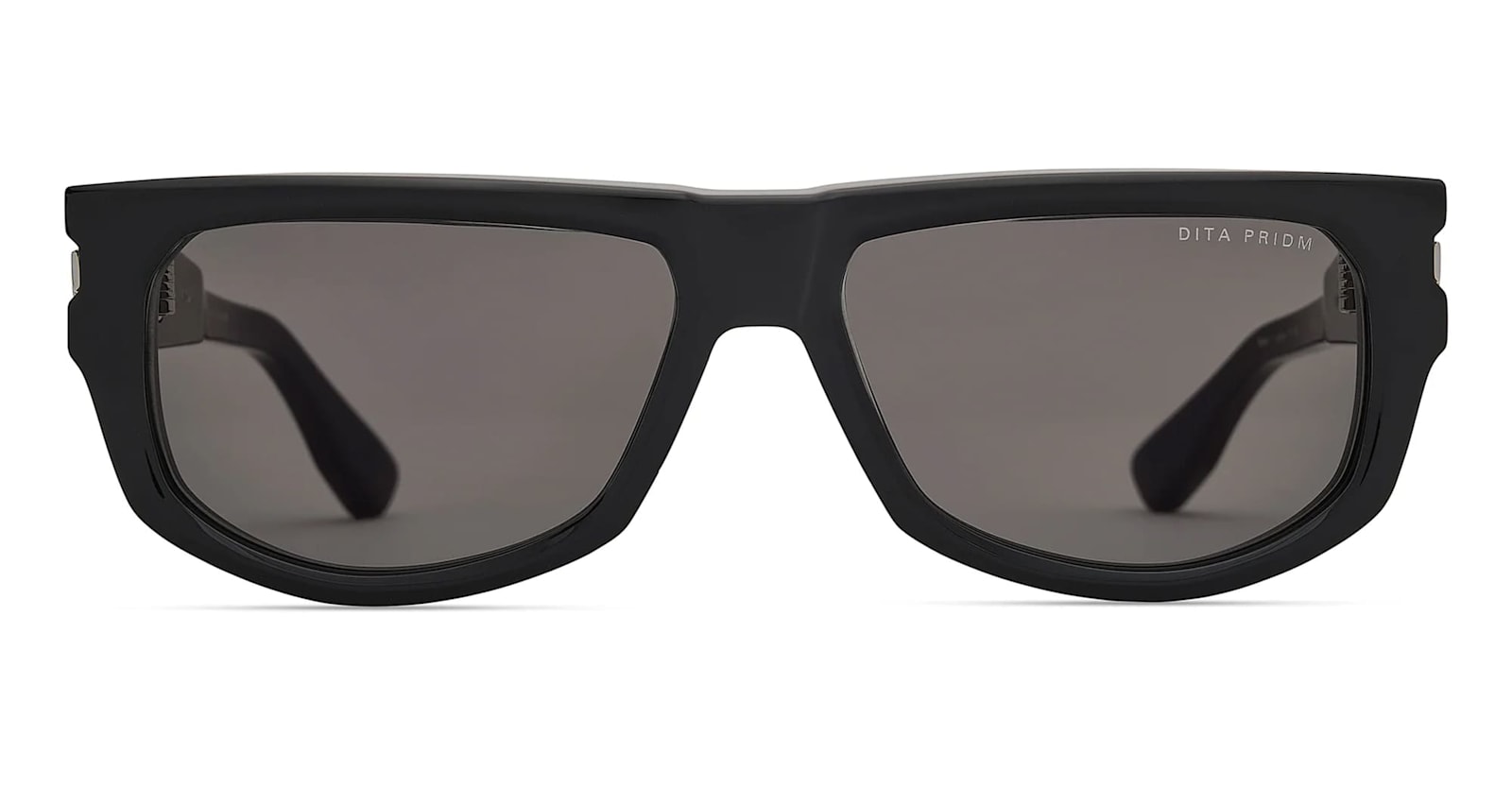 Dita Pridm - Black / Black Palladium / Red Sunglasses In Multi