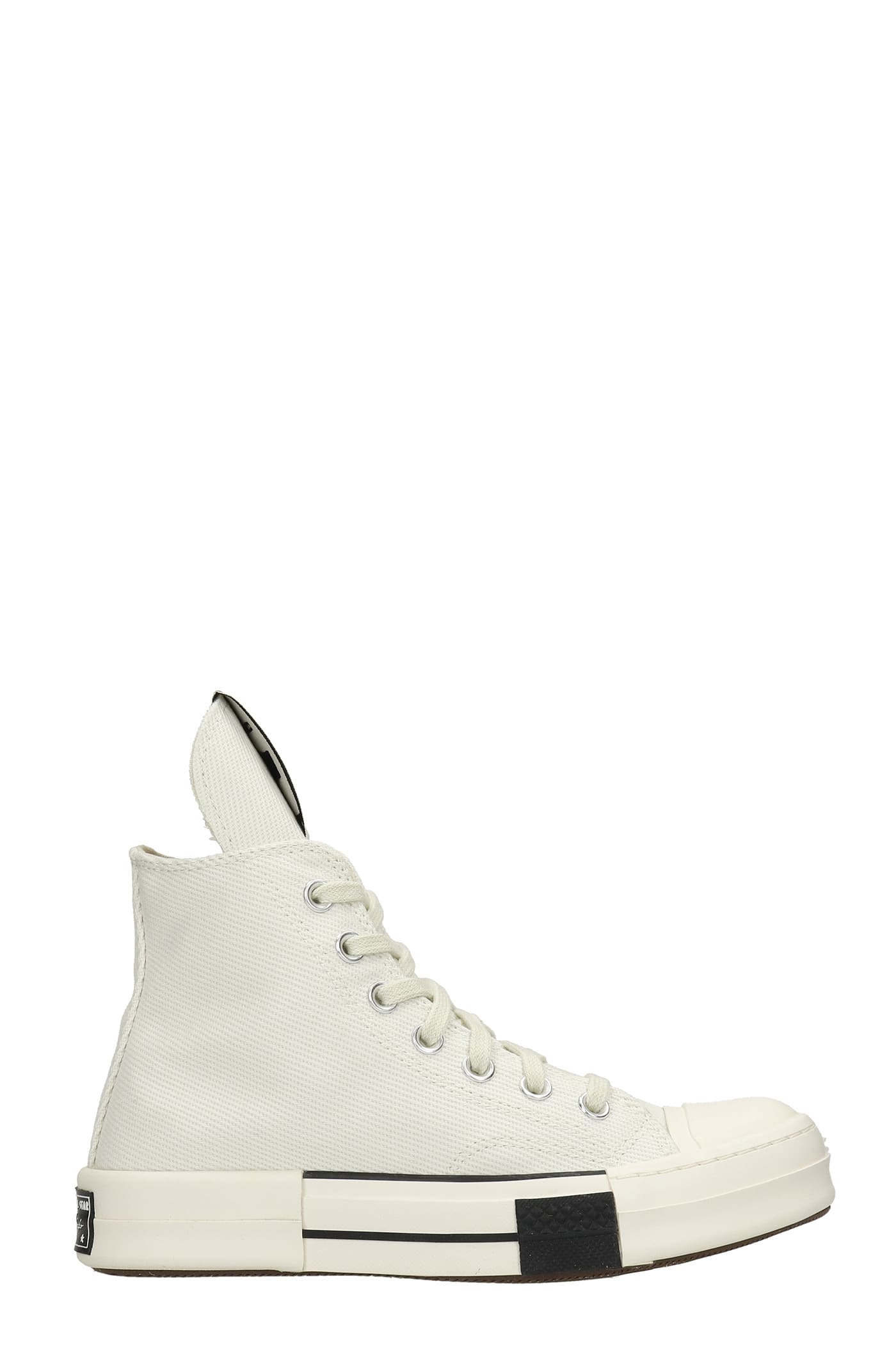 DRKSHDW Sneakers In White Canvas