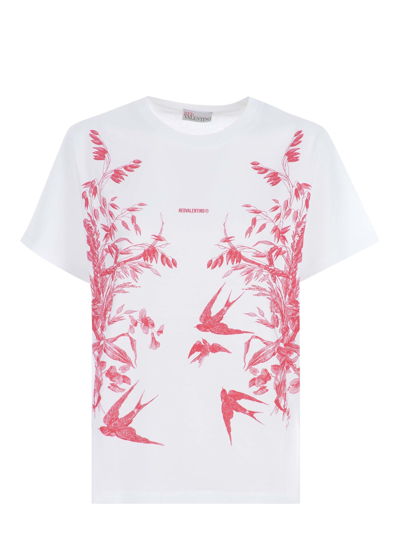 T-shirt Red Valentino summer Toile De Jouy In Cotone
