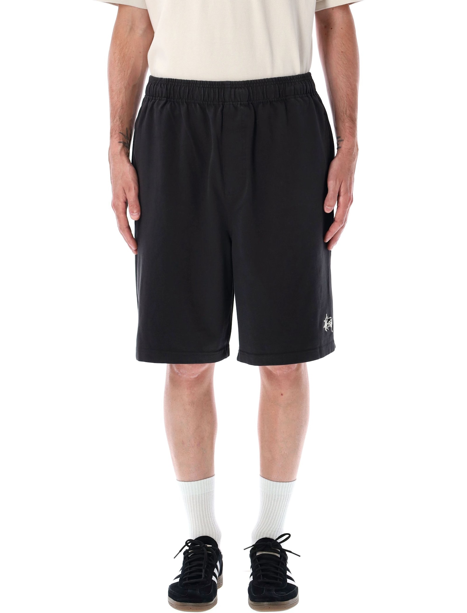 Stussy Jersey Short In Black