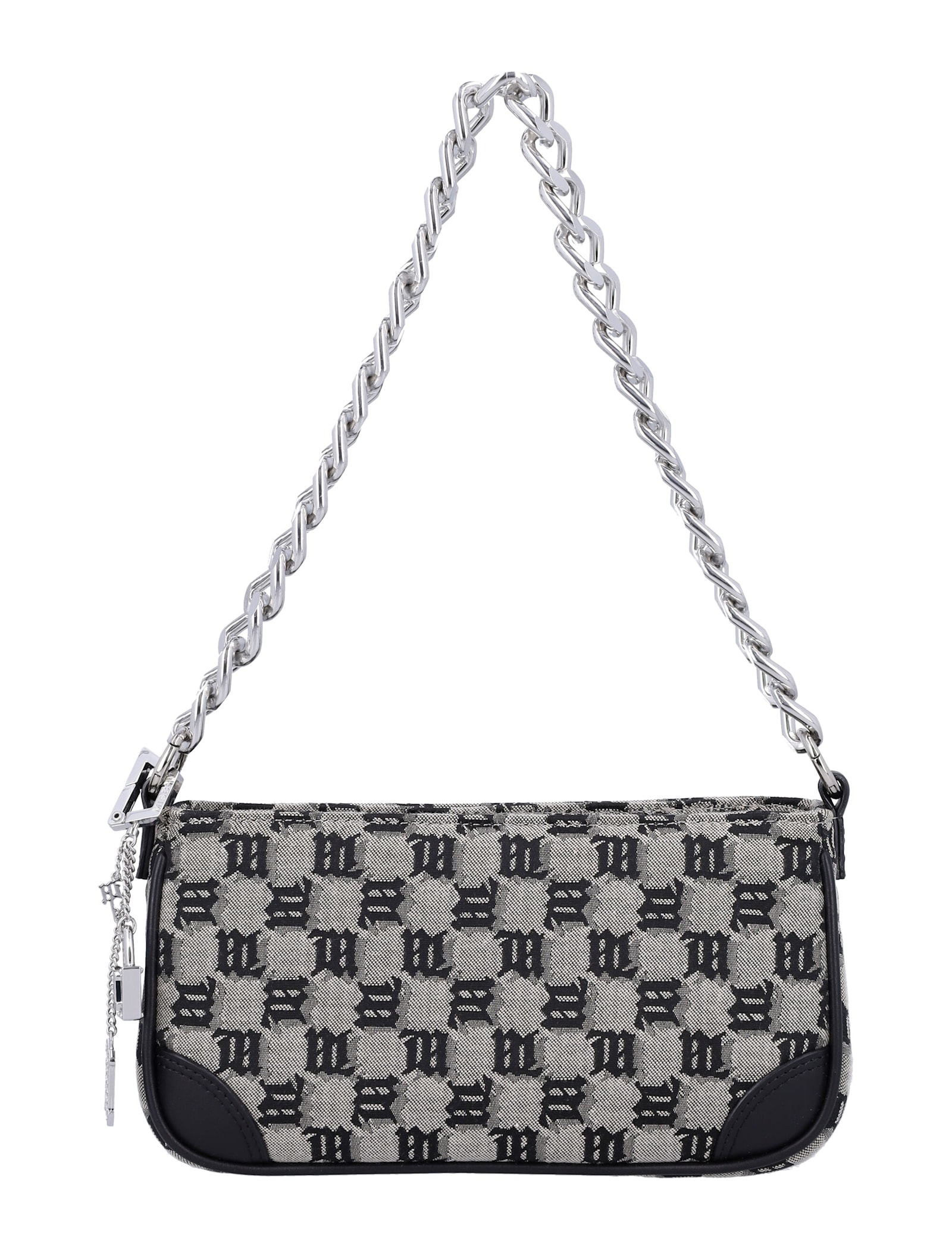 Shop Misbhv Monogram Chain Babe Bag In Mlc