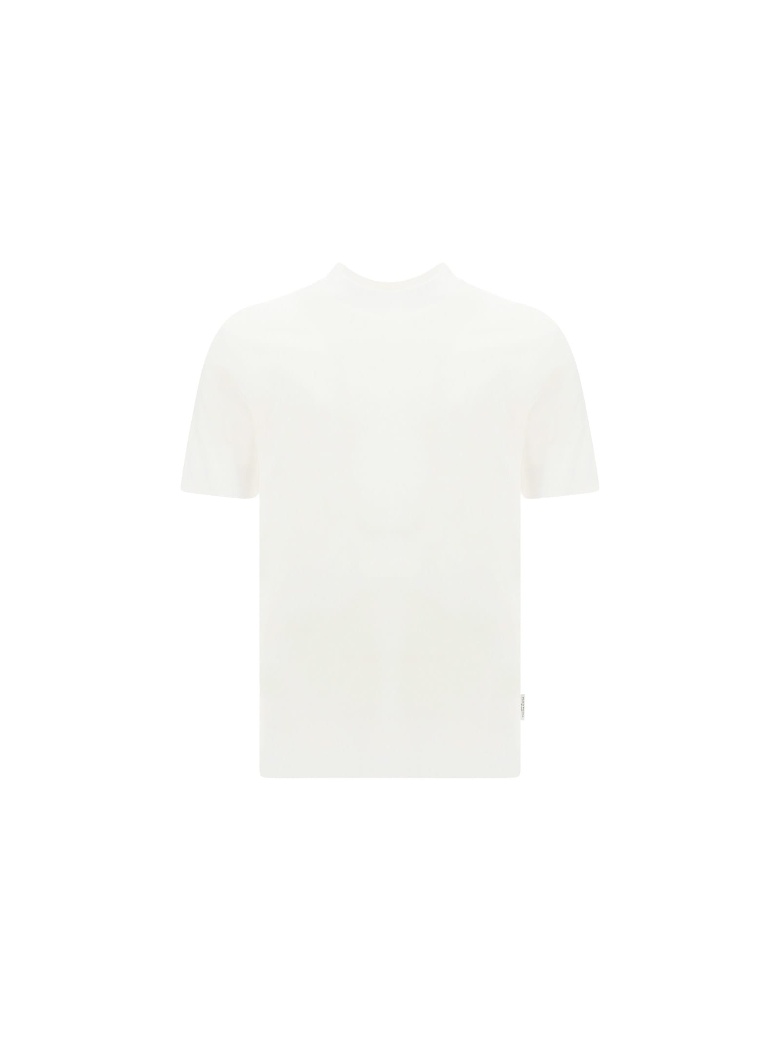 Shop Paolo Pecora T-shirt In Bianco