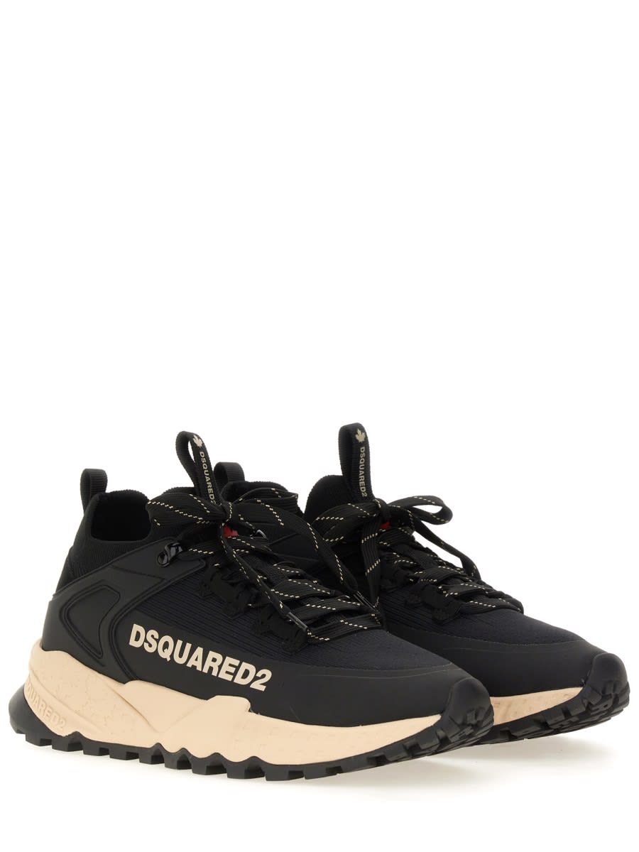 Shop Dsquared2 Sneaker Free In Black