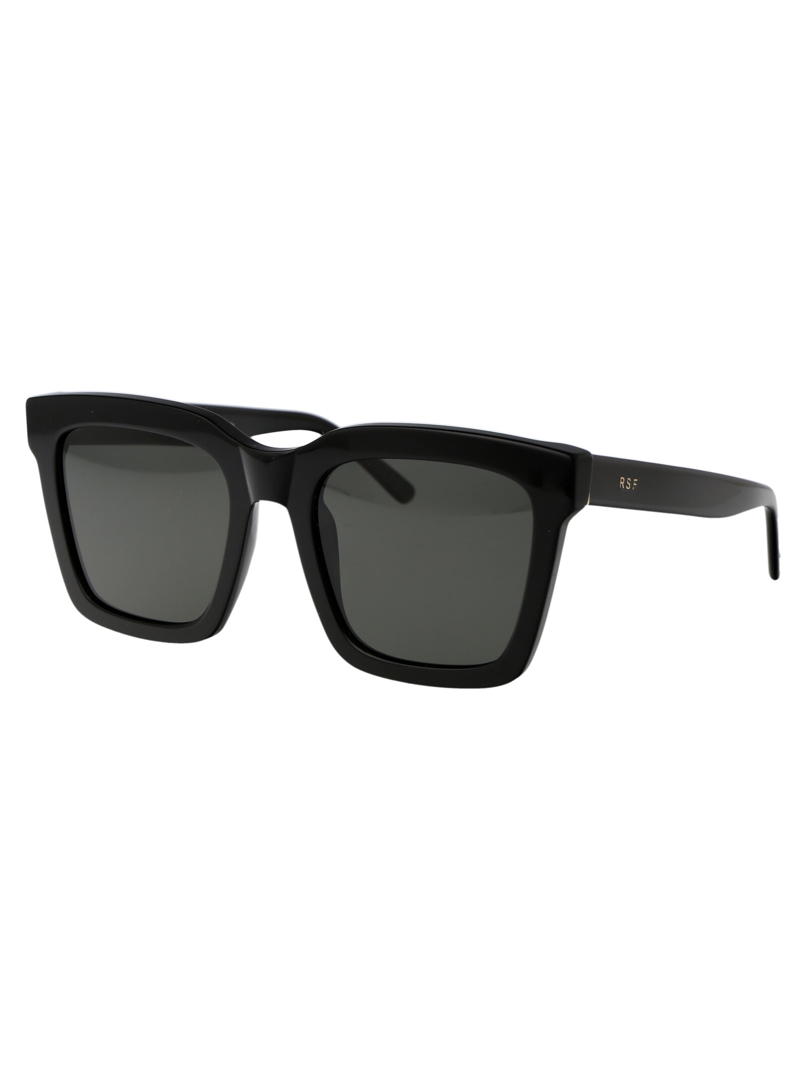 Shop Retrosuperfuture Aalto Sunglasses In Black