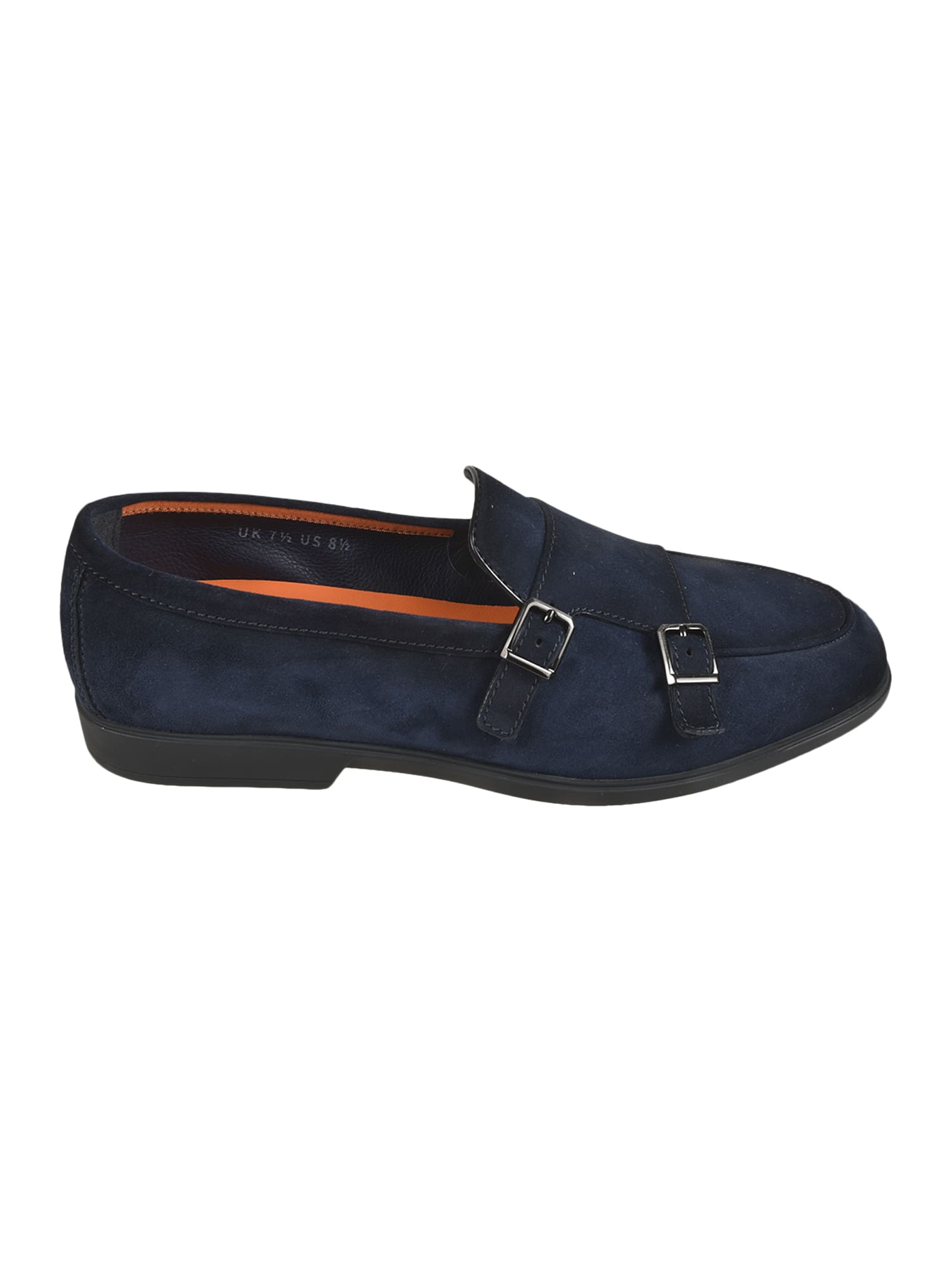 Buckle Detail Wrap Loafers