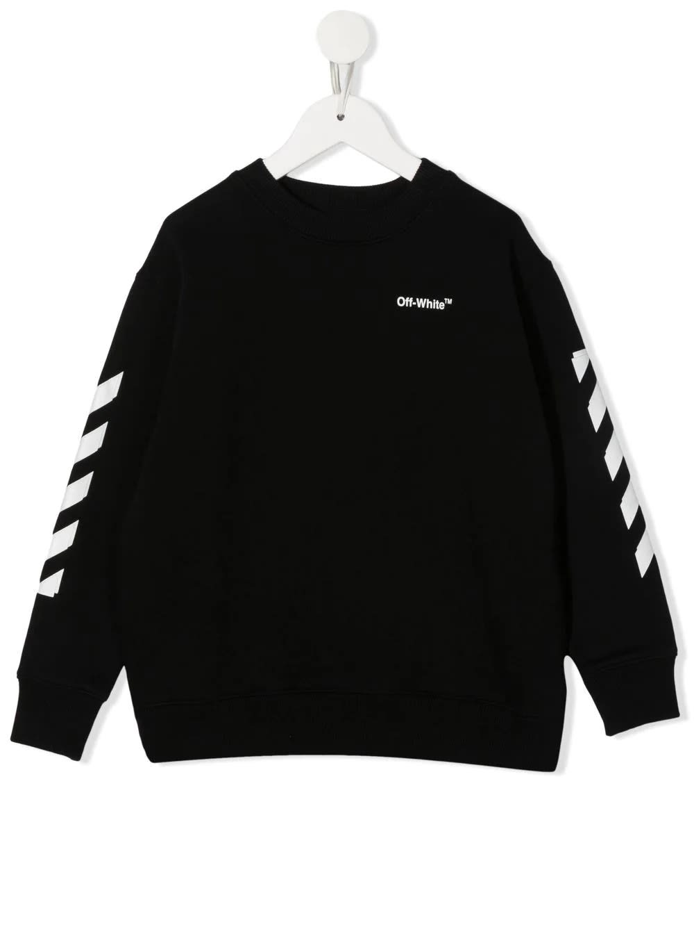 Off-White Black Off Rubber Arrow Sweatshirt