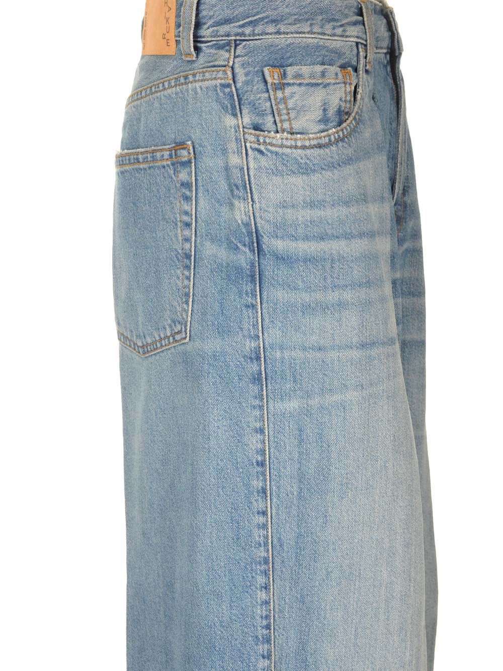 Haikure Tencel Candy Belt Loops Pleated Trousers In Blue Tencel
