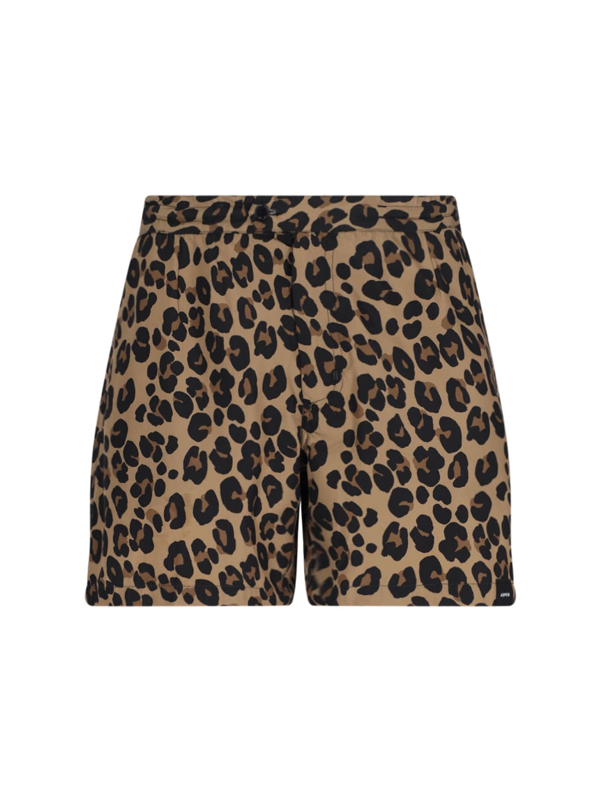 Leopard Print Swim Shorts
