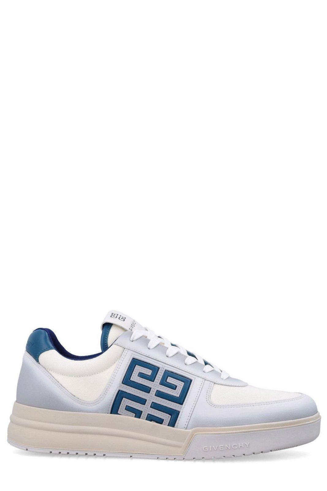 Shop Givenchy G4 Low-top Sneakers In Blue