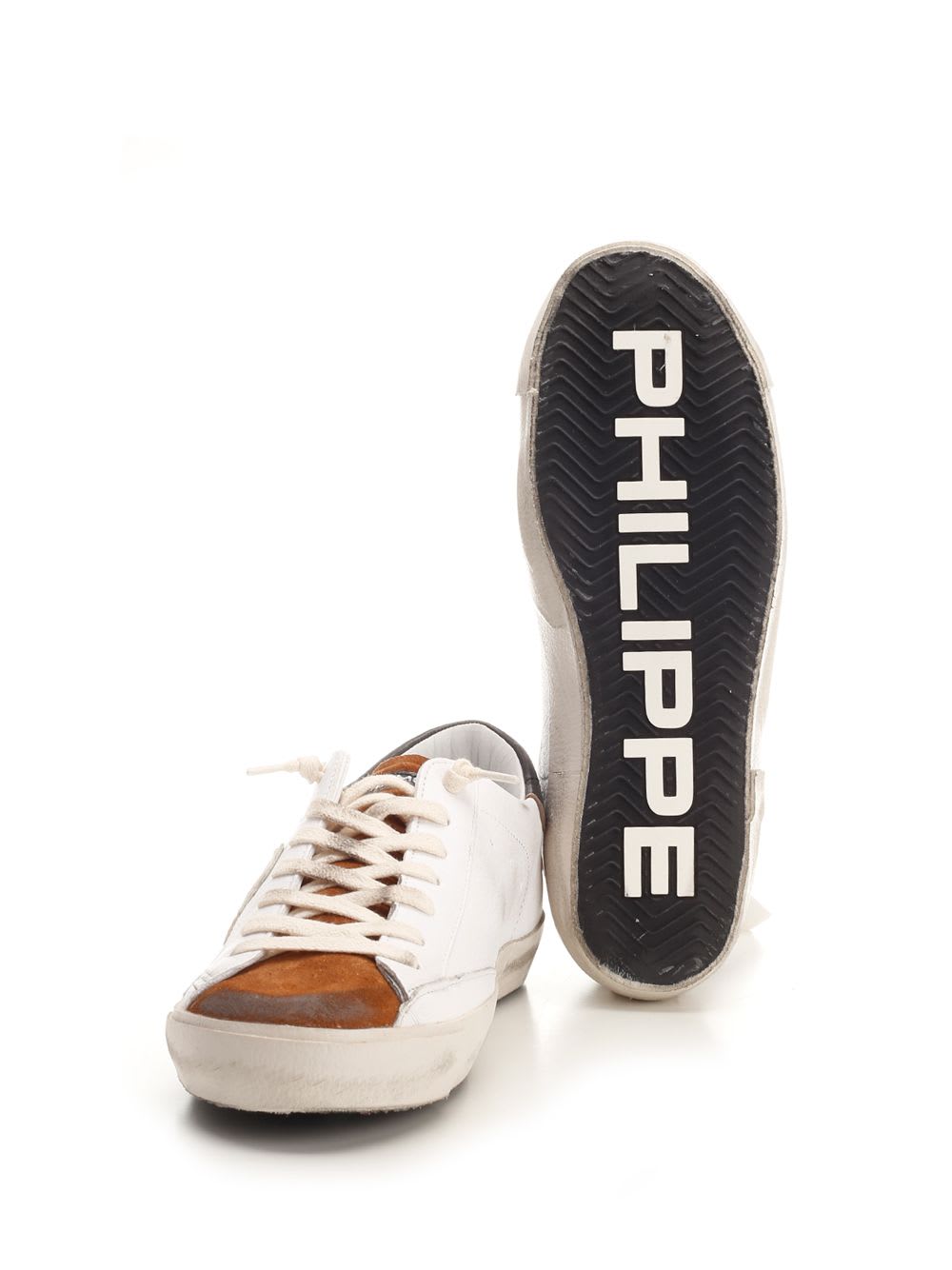 Shop Philippe Model Paris Sneakers In White