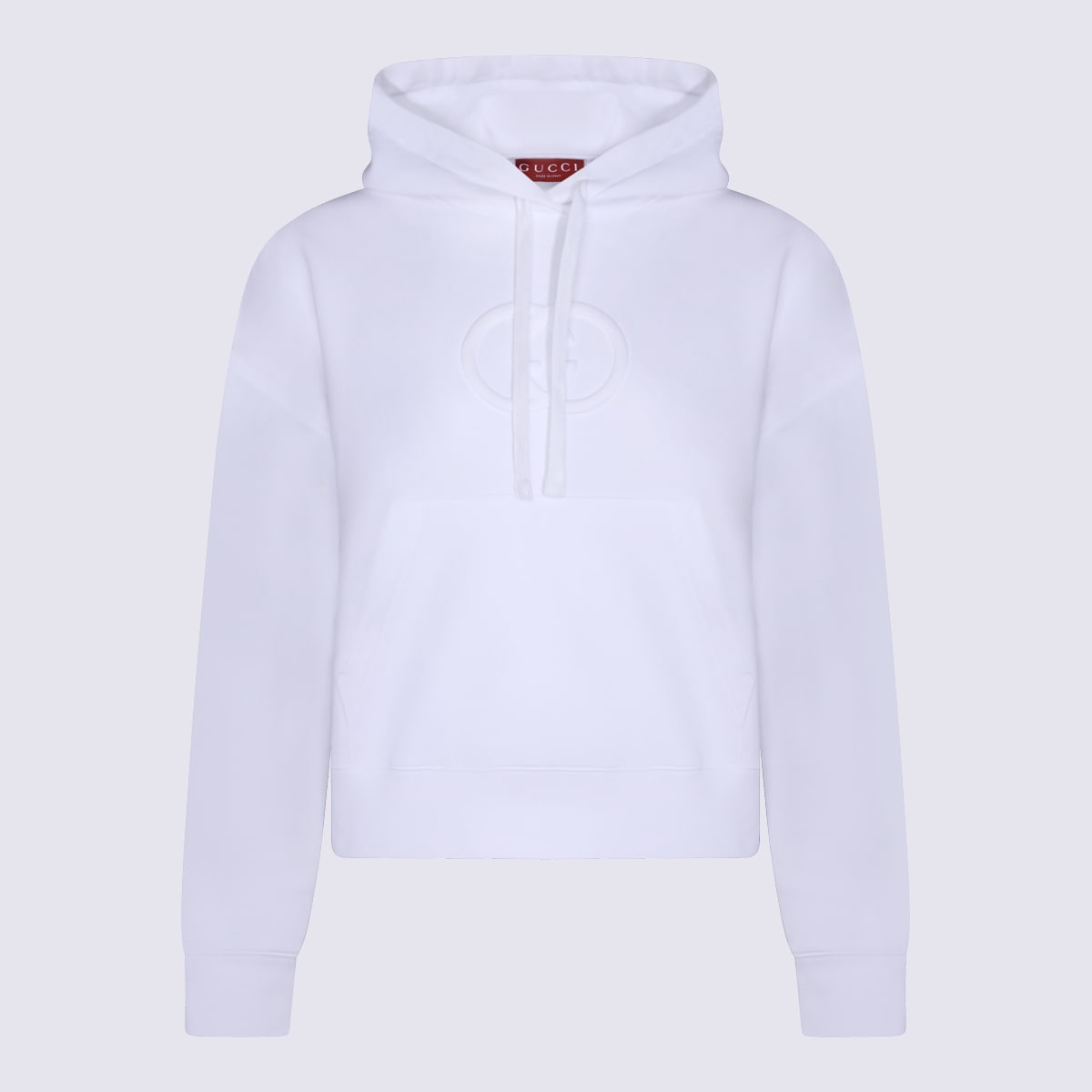 Gucci White Cotton Sweatshirt