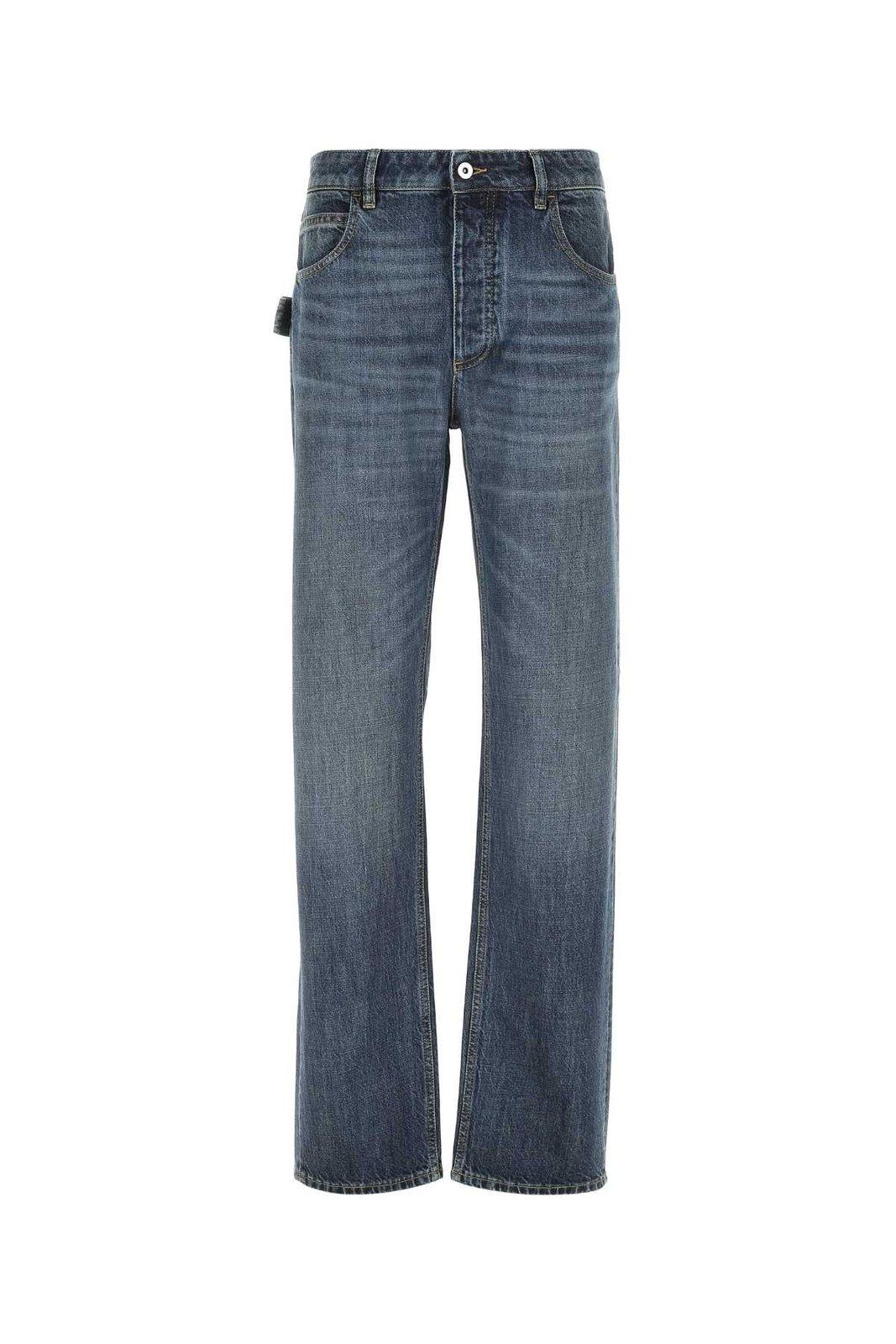 Bottega Veneta Straight-leg Floor-length Jeans